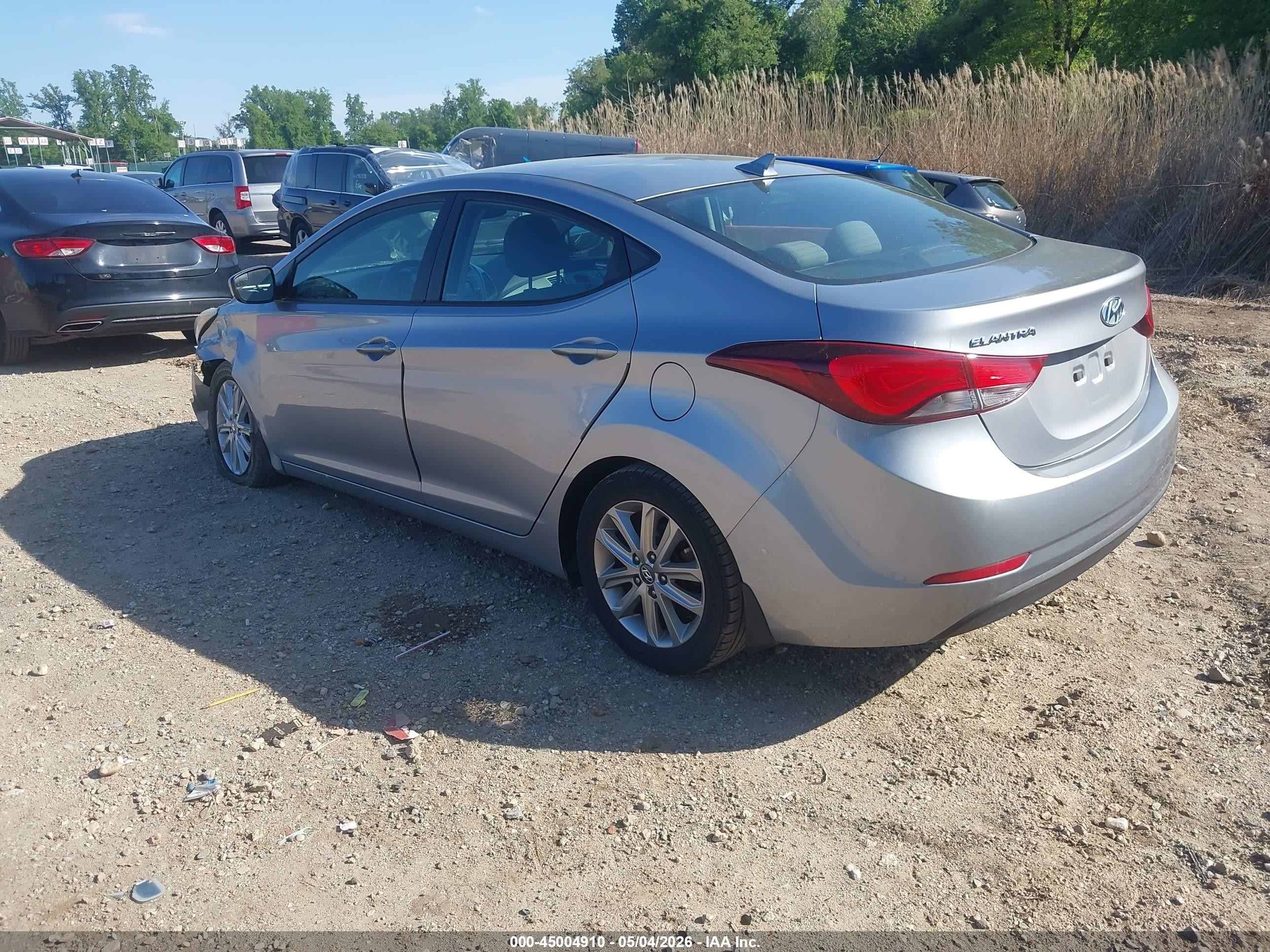 2015 Hyundai Elantra Se/sport/limited Silver vin: 5NPDH4AE9FH557920