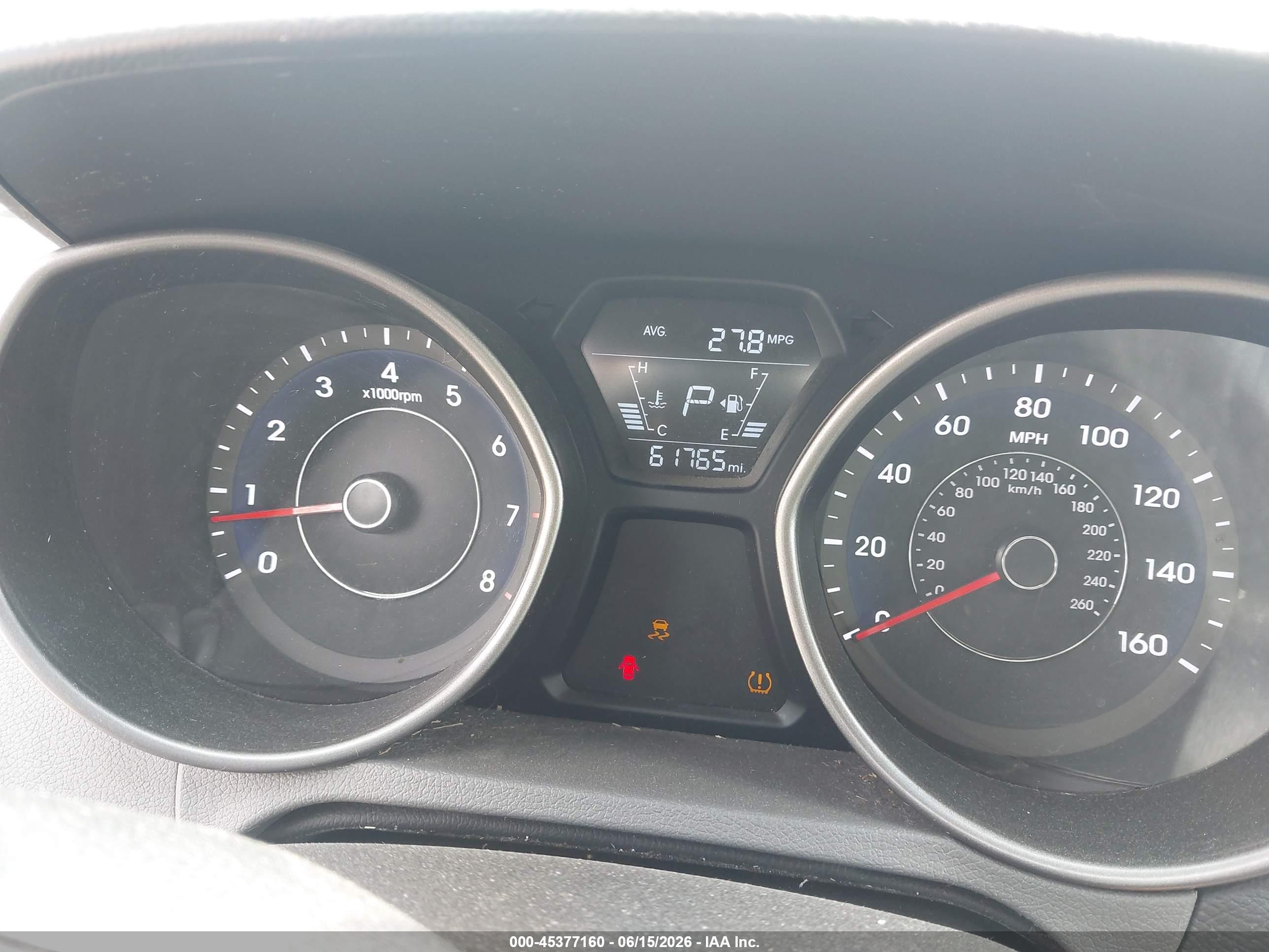 2015 Hyundai Elantra Se Silver vin: 5NPDH4AE9FH565824