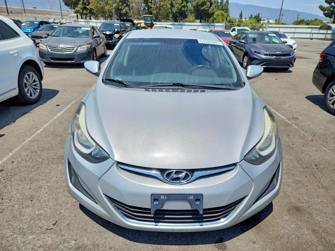 2015 Hyundai Elantra Se Серебряный vin: 5NPDH4AE9FH565838