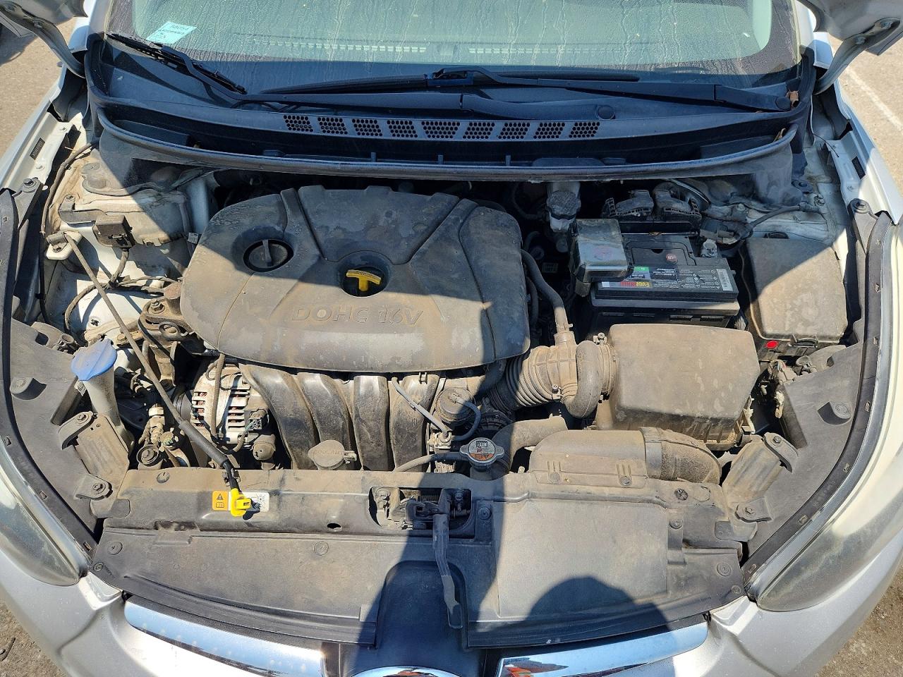 2015 Hyundai Elantra Se Серебряный vin: 5NPDH4AE9FH565838
