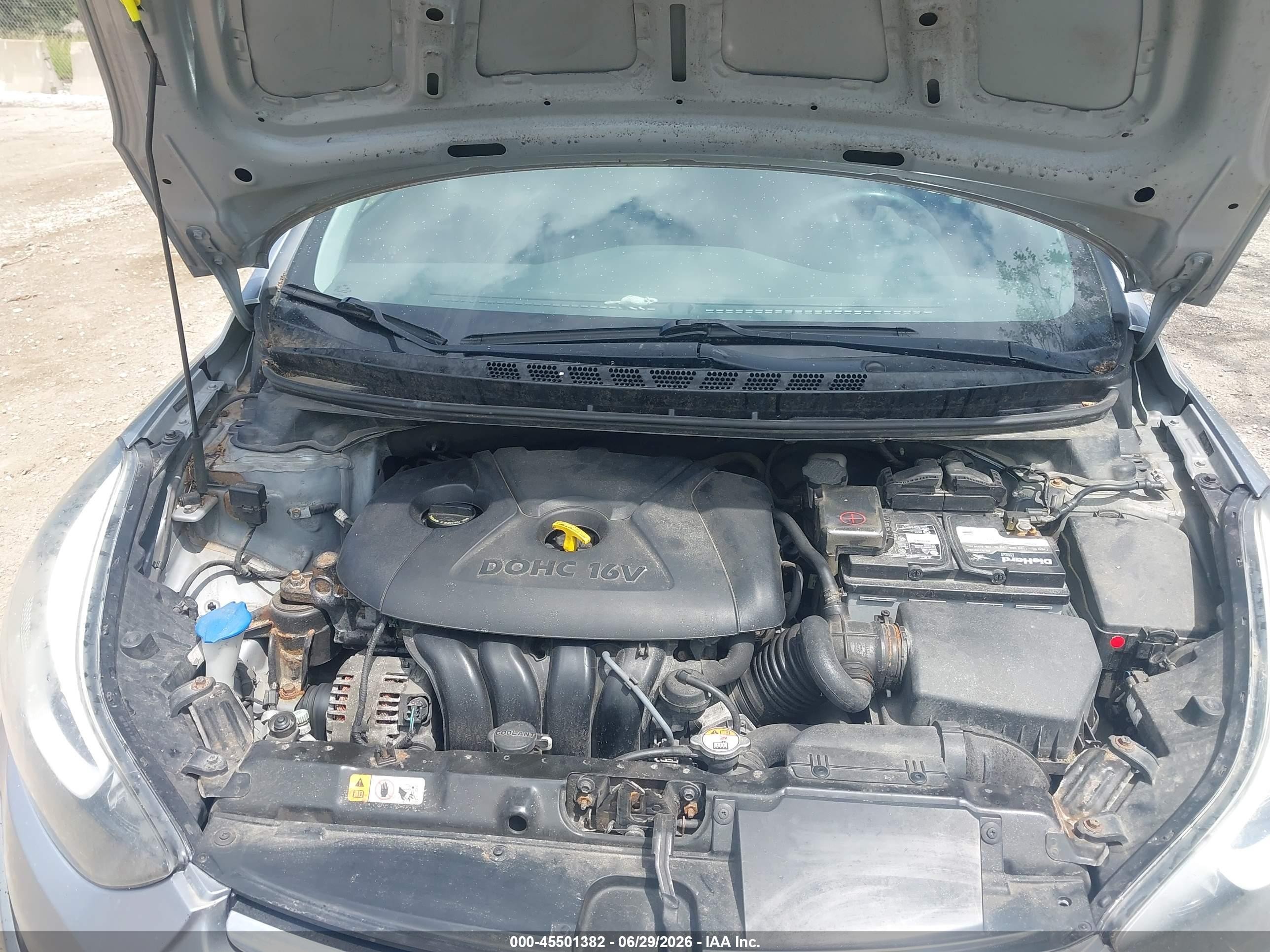 2015 Hyundai Elantra Se Серебряный vin: 5NPDH4AE9FH567010