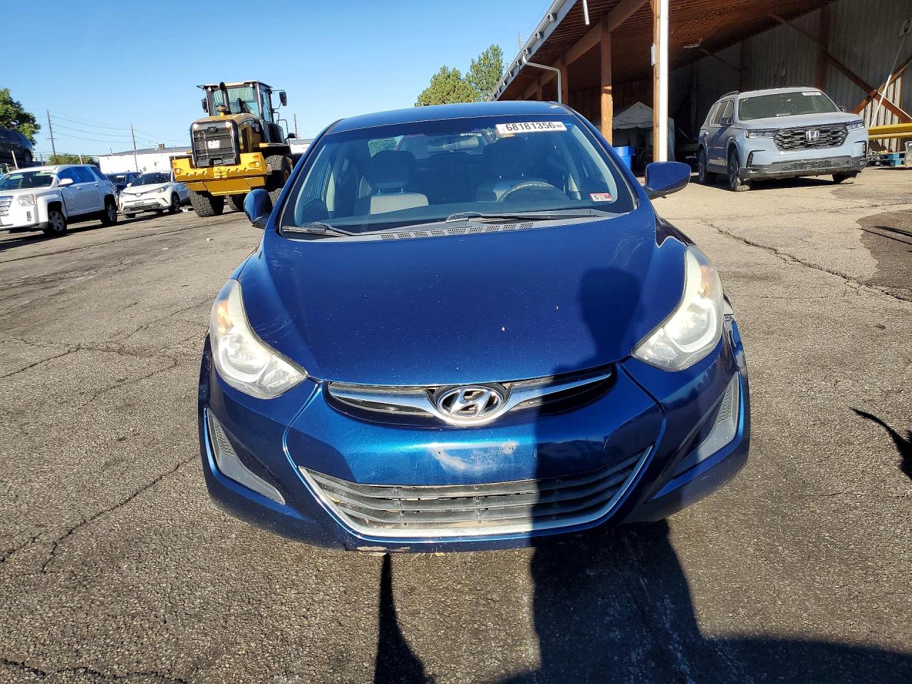 2015 Hyundai Elantra Se Blue vin: 5NPDH4AE9FH567301