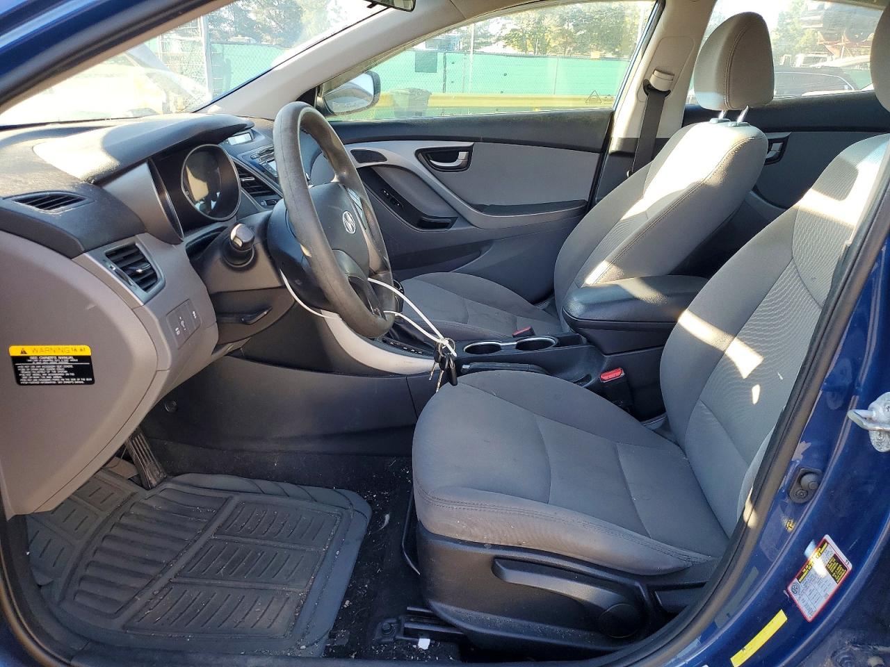 2015 Hyundai Elantra Se Blue vin: 5NPDH4AE9FH567301