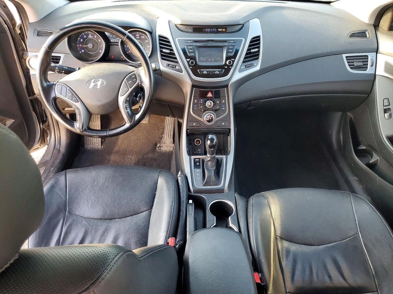 2015 Hyundai Elantra Limited Silver vin: 5NPDH4AE9FH572546
