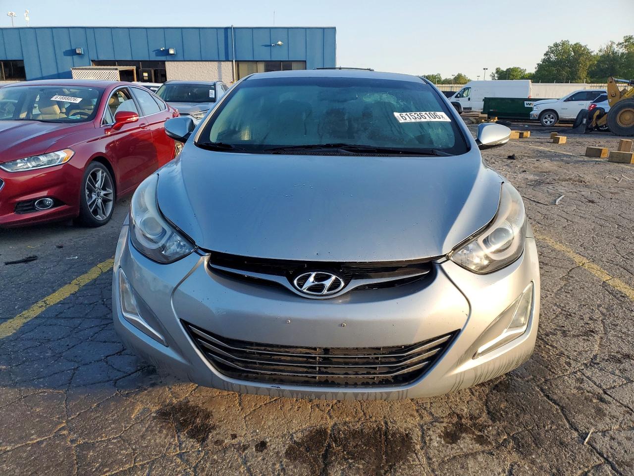2015 Hyundai Elantra Limited Silver vin: 5NPDH4AE9FH572546