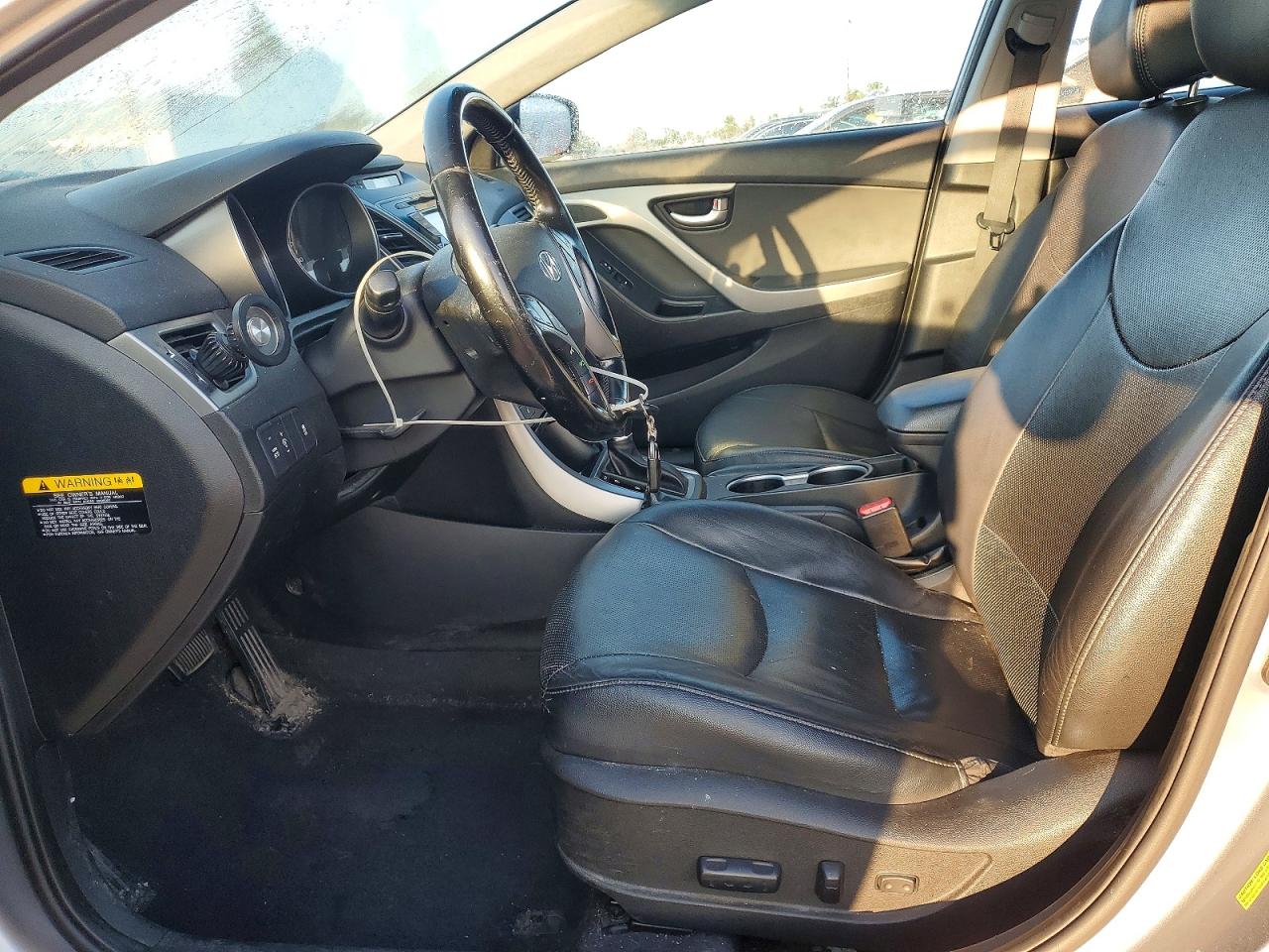 2015 Hyundai Elantra Limited Silver vin: 5NPDH4AE9FH572546