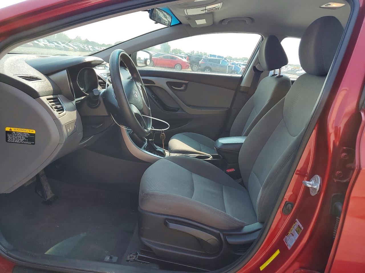 2015 Hyundai Elantra Se Maroon vin: 5NPDH4AE9FH587046