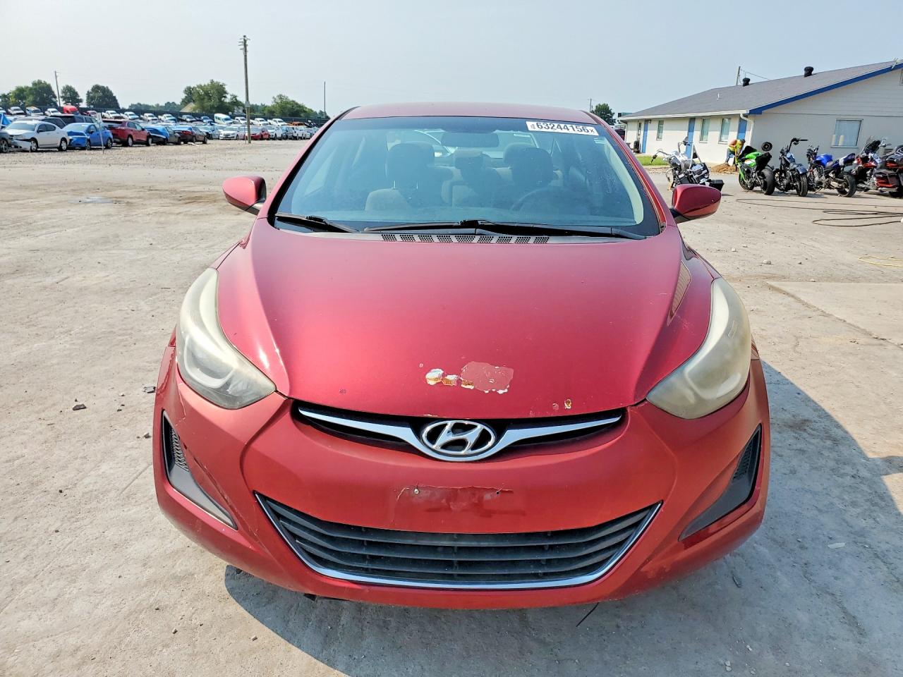 2015 Hyundai Elantra Se Maroon vin: 5NPDH4AE9FH587046