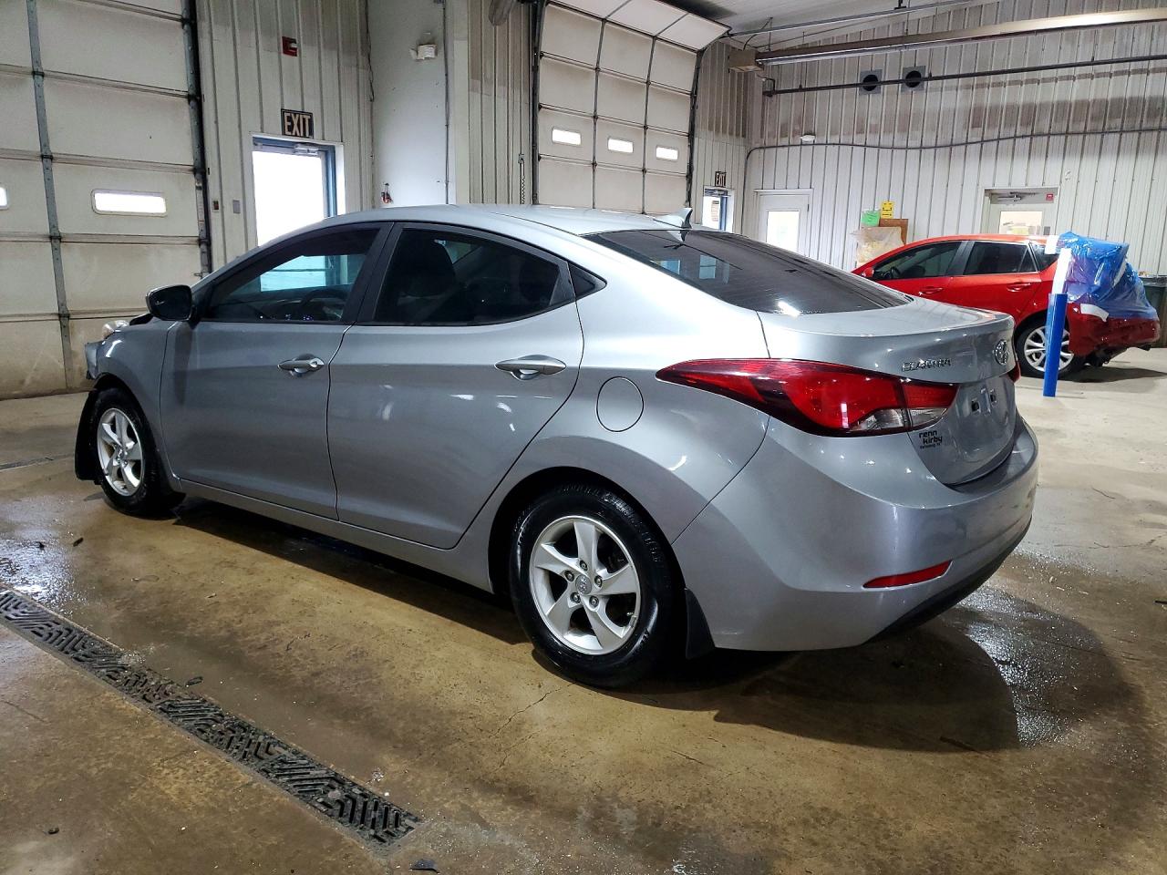 2015 Hyundai Elantra Se Silver vin: 5NPDH4AE9FH587726