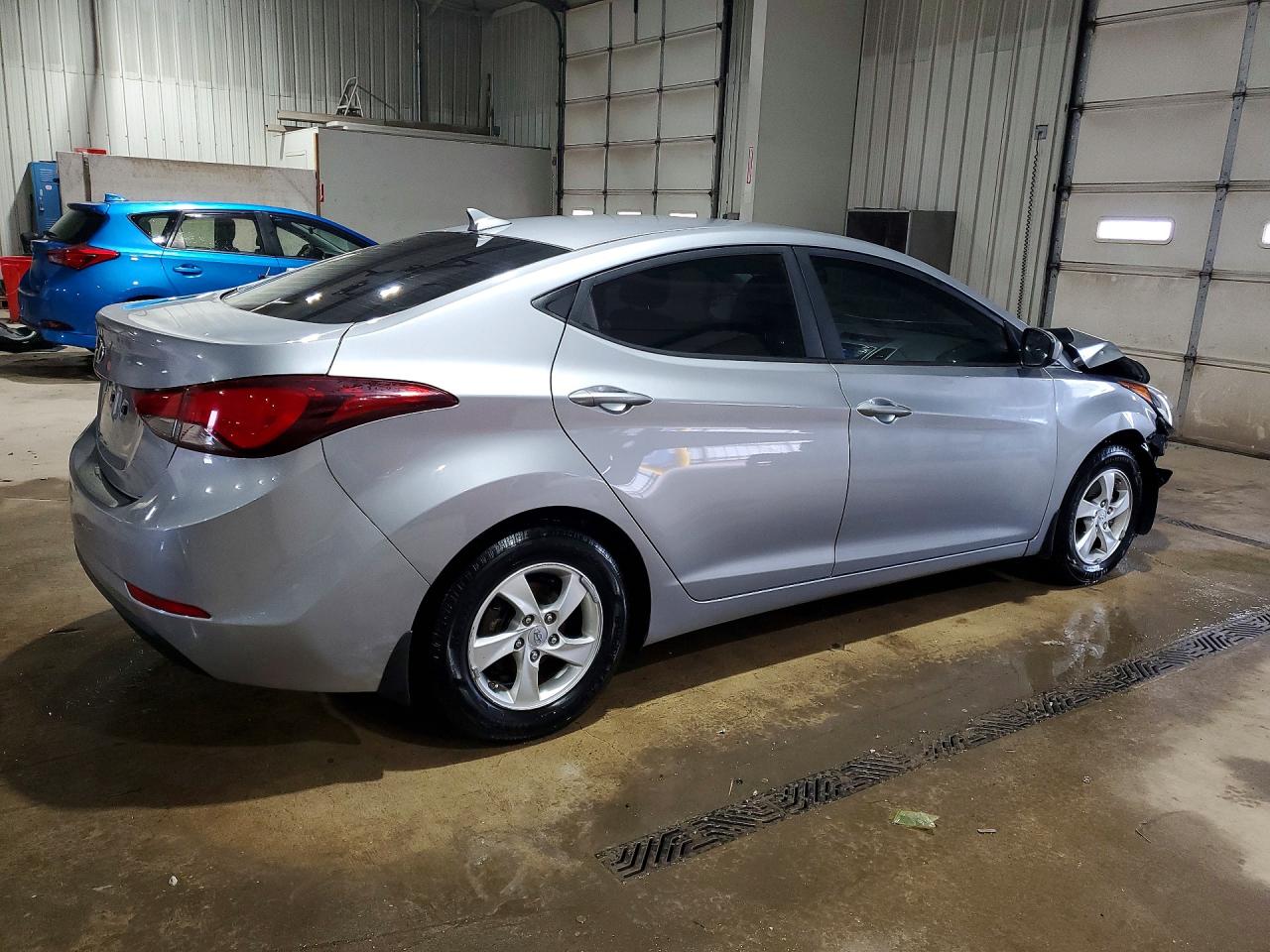 2015 Hyundai Elantra Se Silver vin: 5NPDH4AE9FH587726