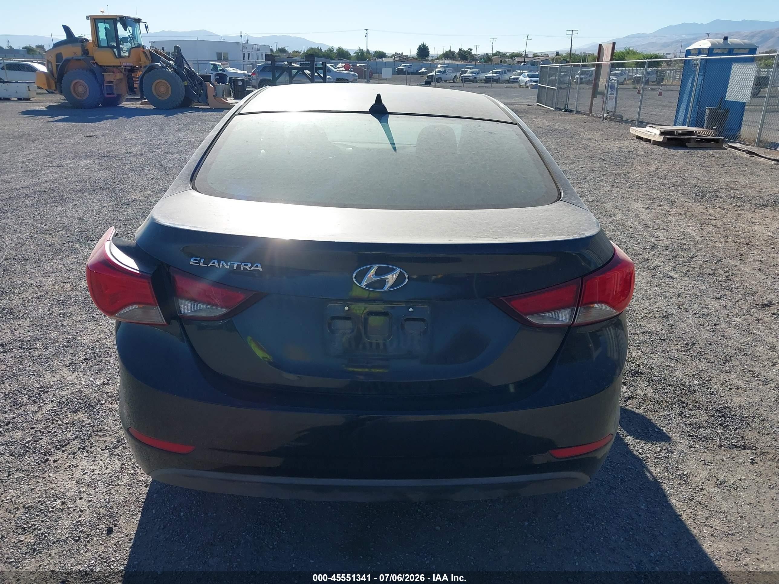 2015 Hyundai Elantra Se Black vin: 5NPDH4AE9FH588746