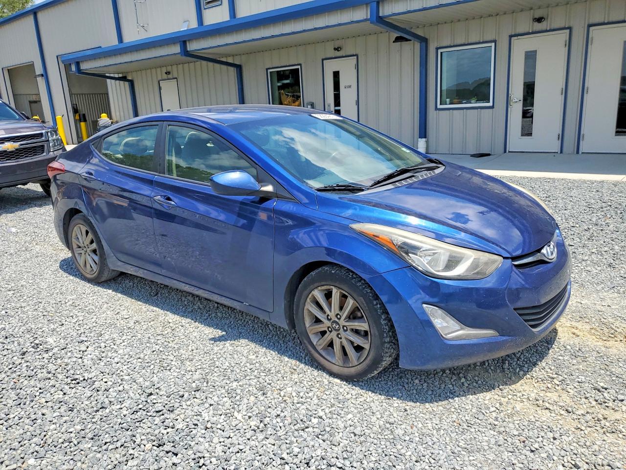 2015 Hyundai Elantra Se Blue vin: 5NPDH4AE9FH588942