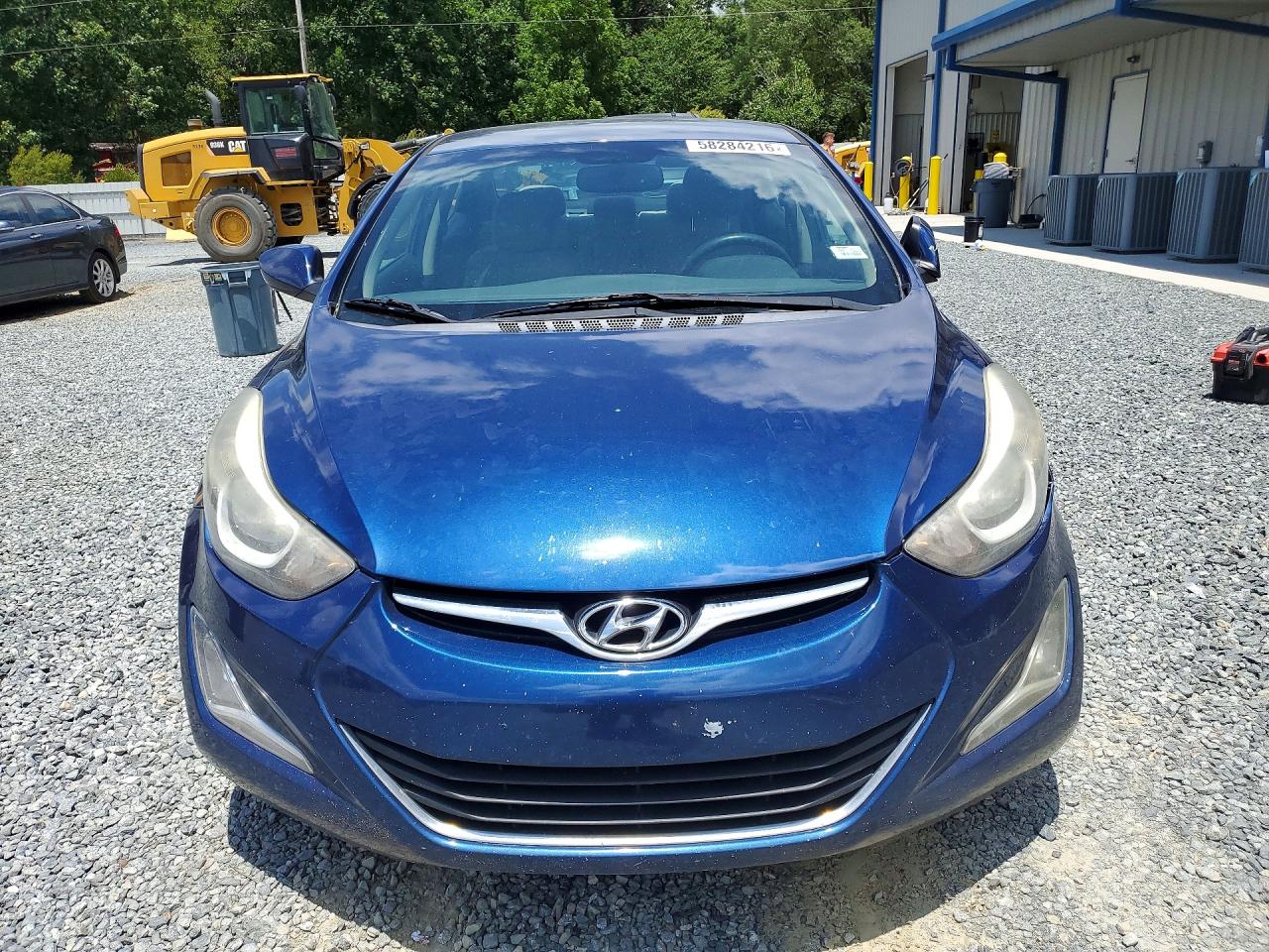 2015 Hyundai Elantra Se Blue vin: 5NPDH4AE9FH588942