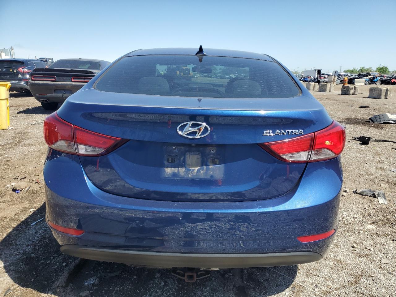 2015 Hyundai Elantra Se Blue vin: 5NPDH4AE9FH589296