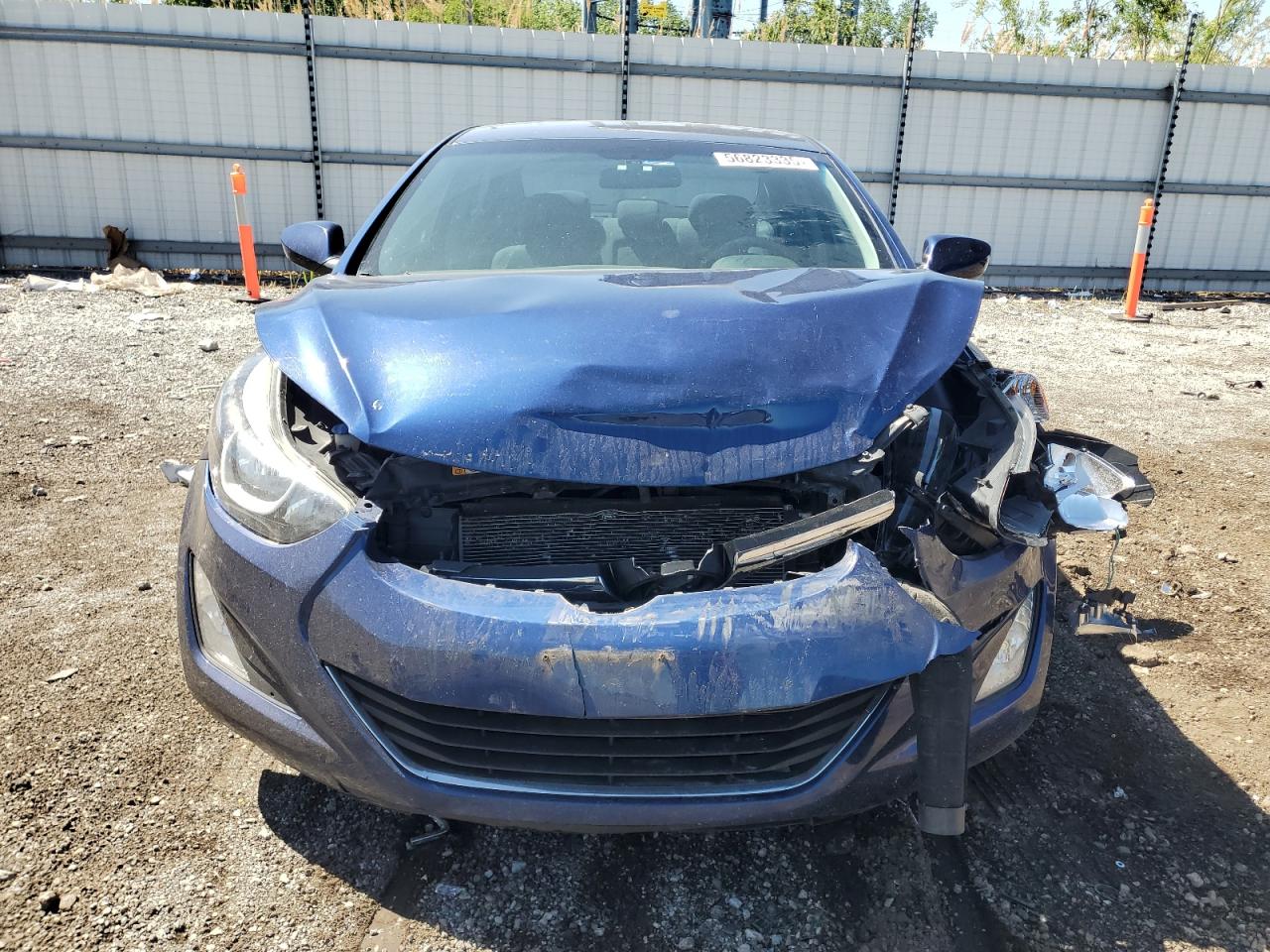 2015 Hyundai Elantra Se Blue vin: 5NPDH4AE9FH589296