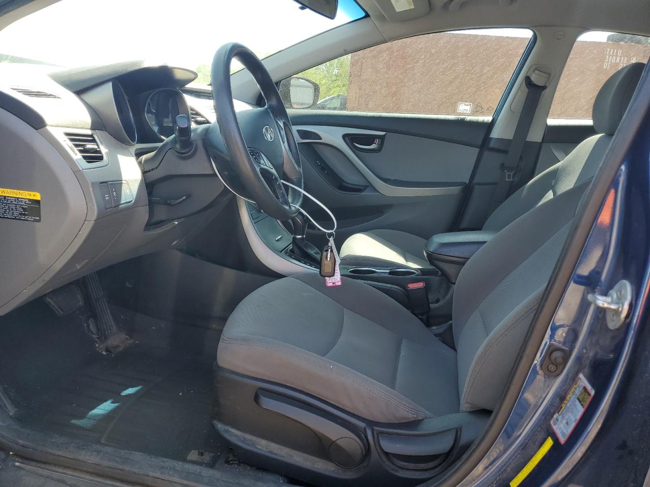 2015 Hyundai Elantra Se Blue vin: 5NPDH4AE9FH589296