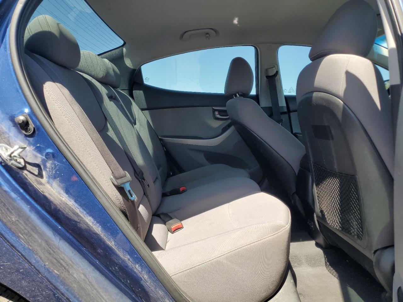 2015 Hyundai Elantra Se Blue vin: 5NPDH4AE9FH589296