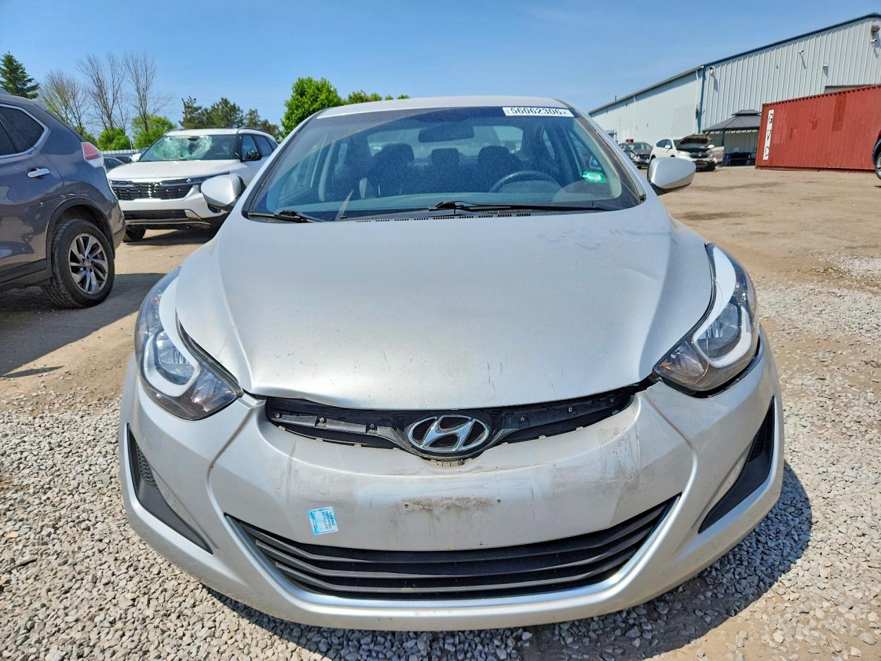 2015 Hyundai Elantra Se Silver vin: 5NPDH4AE9FH594241