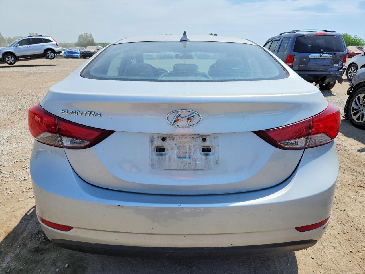 2015 Hyundai Elantra Se Silver vin: 5NPDH4AE9FH594241