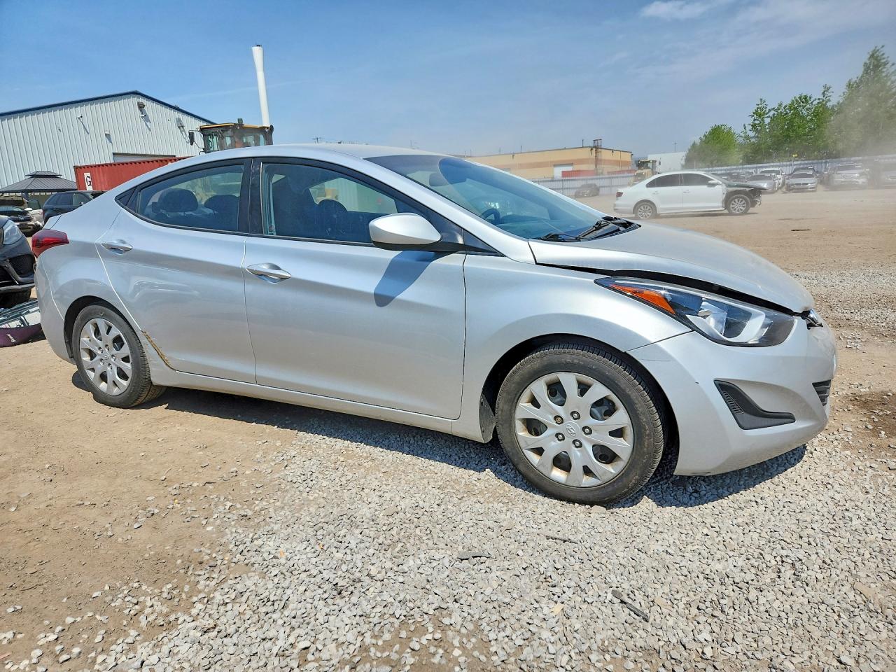 2015 Hyundai Elantra Se Silver vin: 5NPDH4AE9FH594241