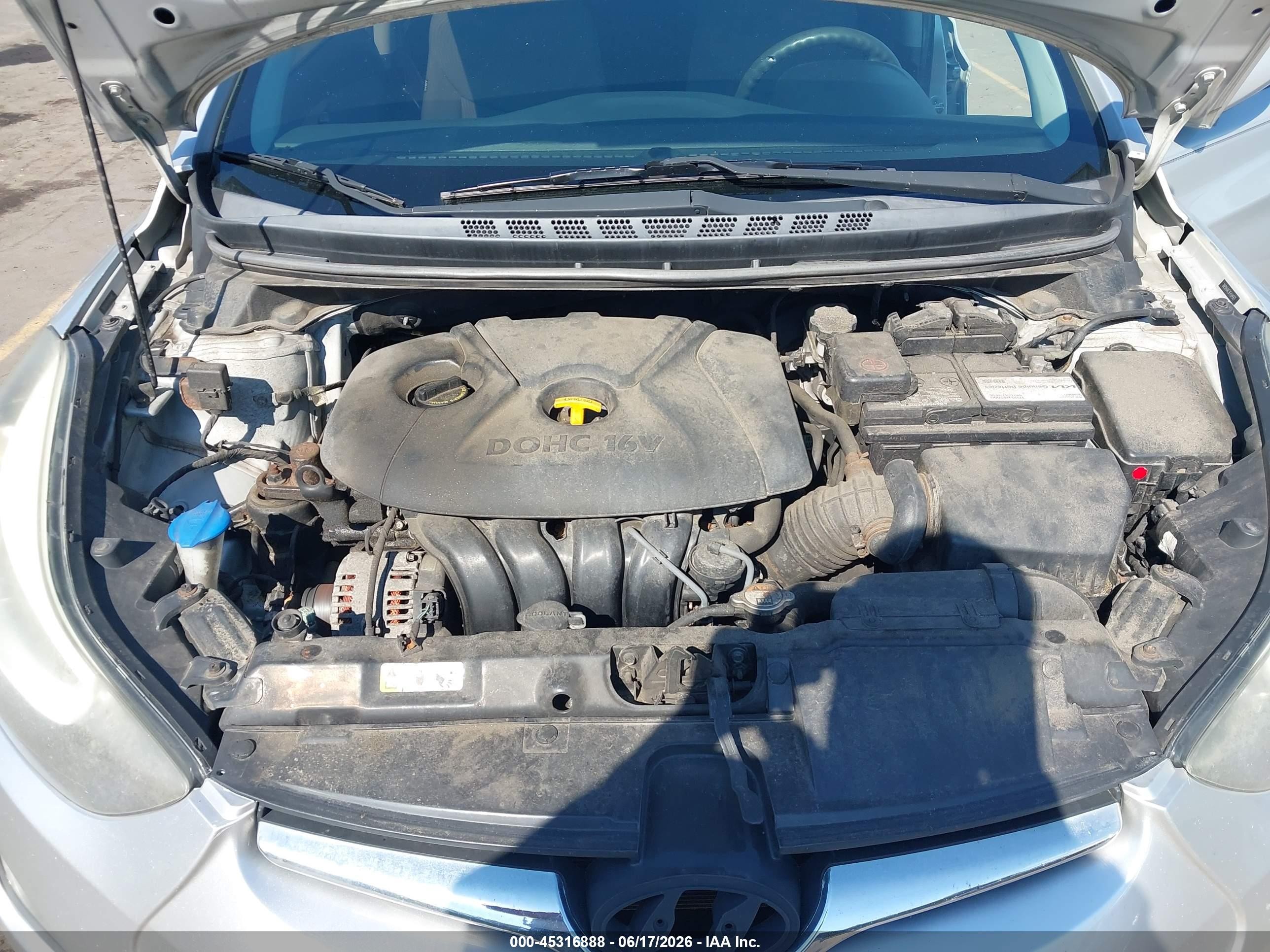 2015 Hyundai Elantra Se Silver vin: 5NPDH4AE9FH594921
