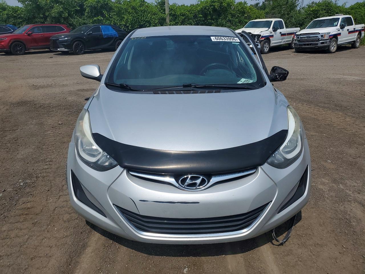 2015 Hyundai Elantra Se Silver vin: 5NPDH4AE9FH595311