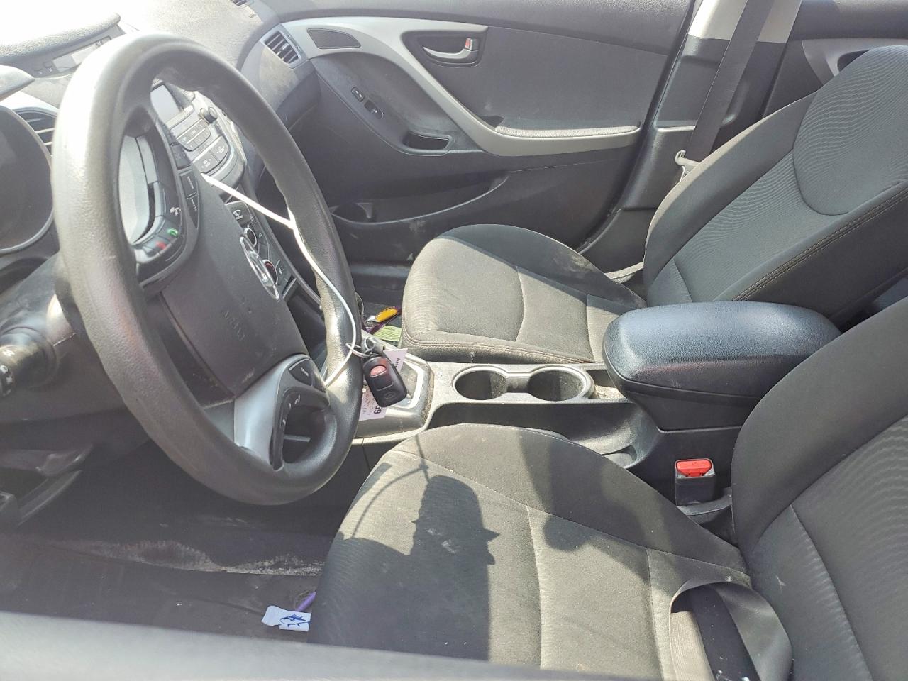 2015 Hyundai Elantra Se Silver vin: 5NPDH4AE9FH595311