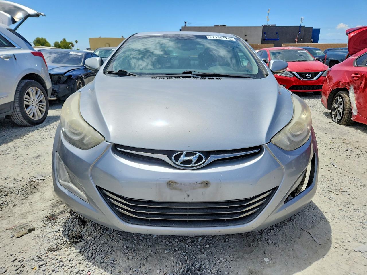 2015 Hyundai Elantra Limited Silver vin: 5NPDH4AE9FH596569