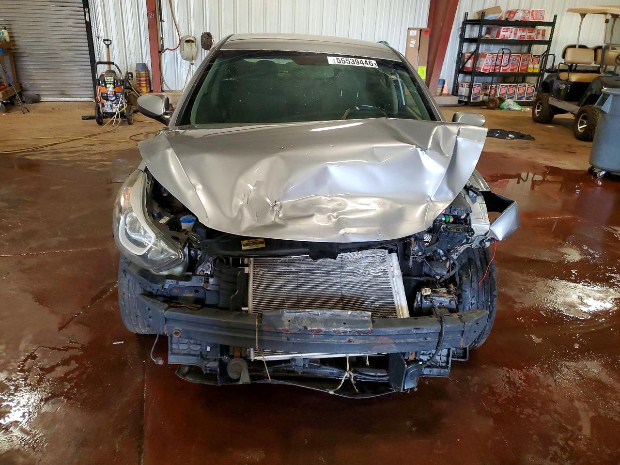 2015 Hyundai Elantra Se Серый vin: 5NPDH4AE9FH597429