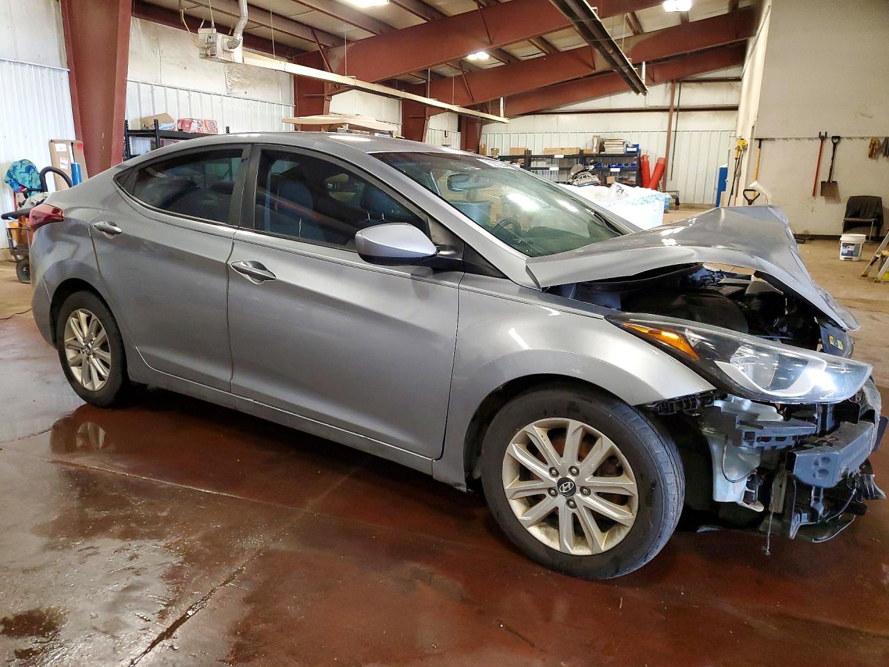 2015 Hyundai Elantra Se Серый vin: 5NPDH4AE9FH597429