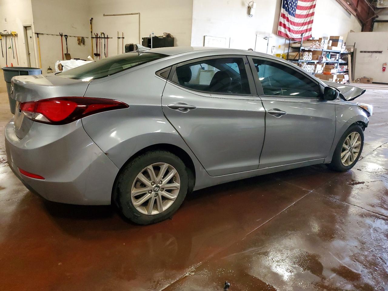 2015 Hyundai Elantra Se Серый vin: 5NPDH4AE9FH597429