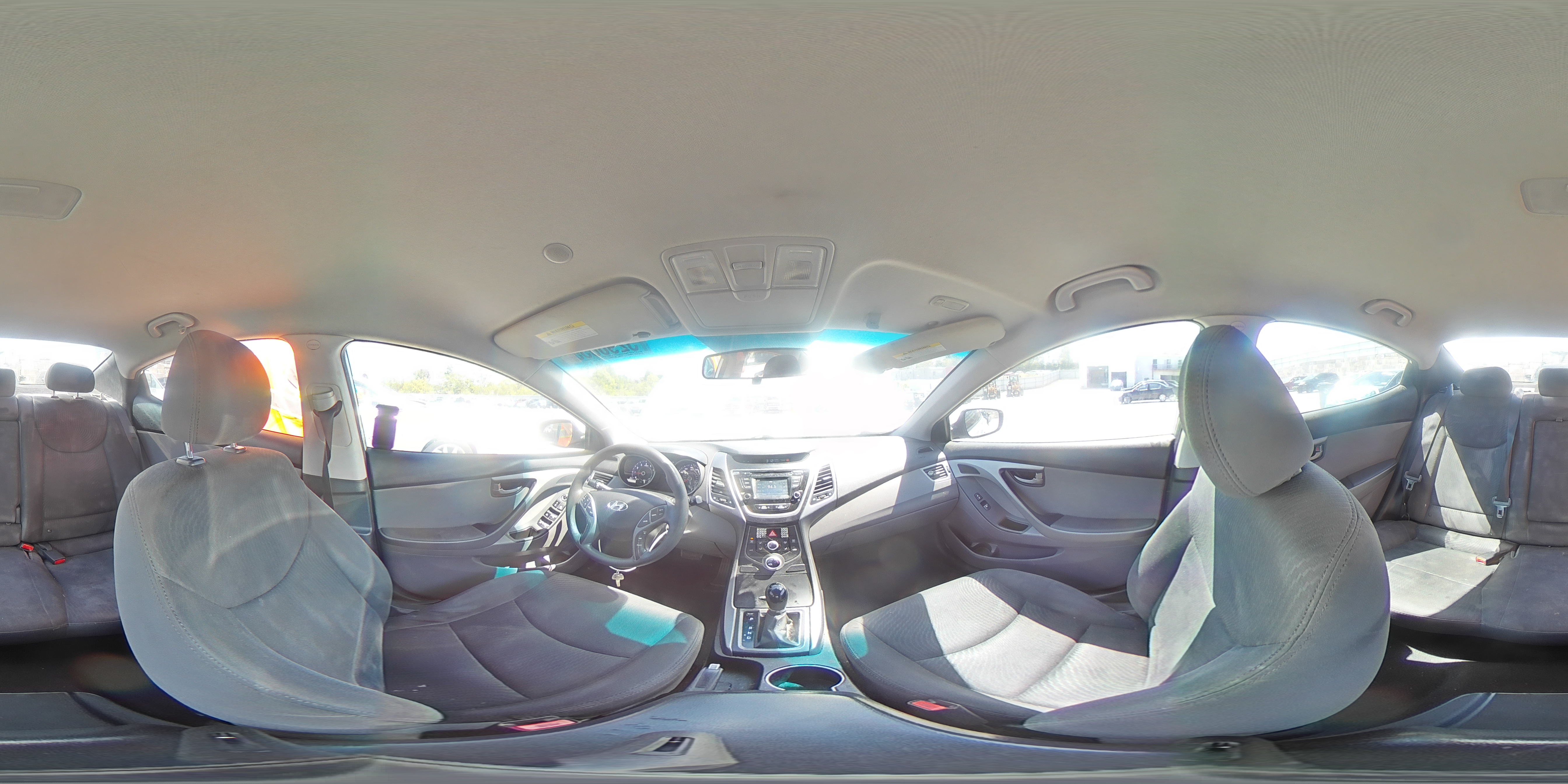 2015 Hyundai Elantra Se Silver vin: 5NPDH4AE9FH603780