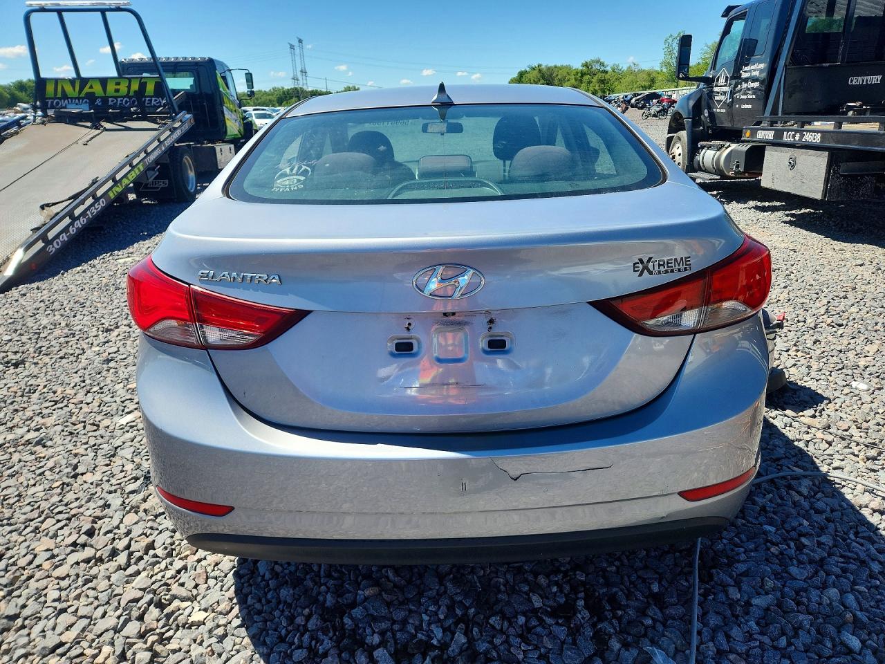 2015 Hyundai Elantra Se Silver vin: 5NPDH4AE9FH606419