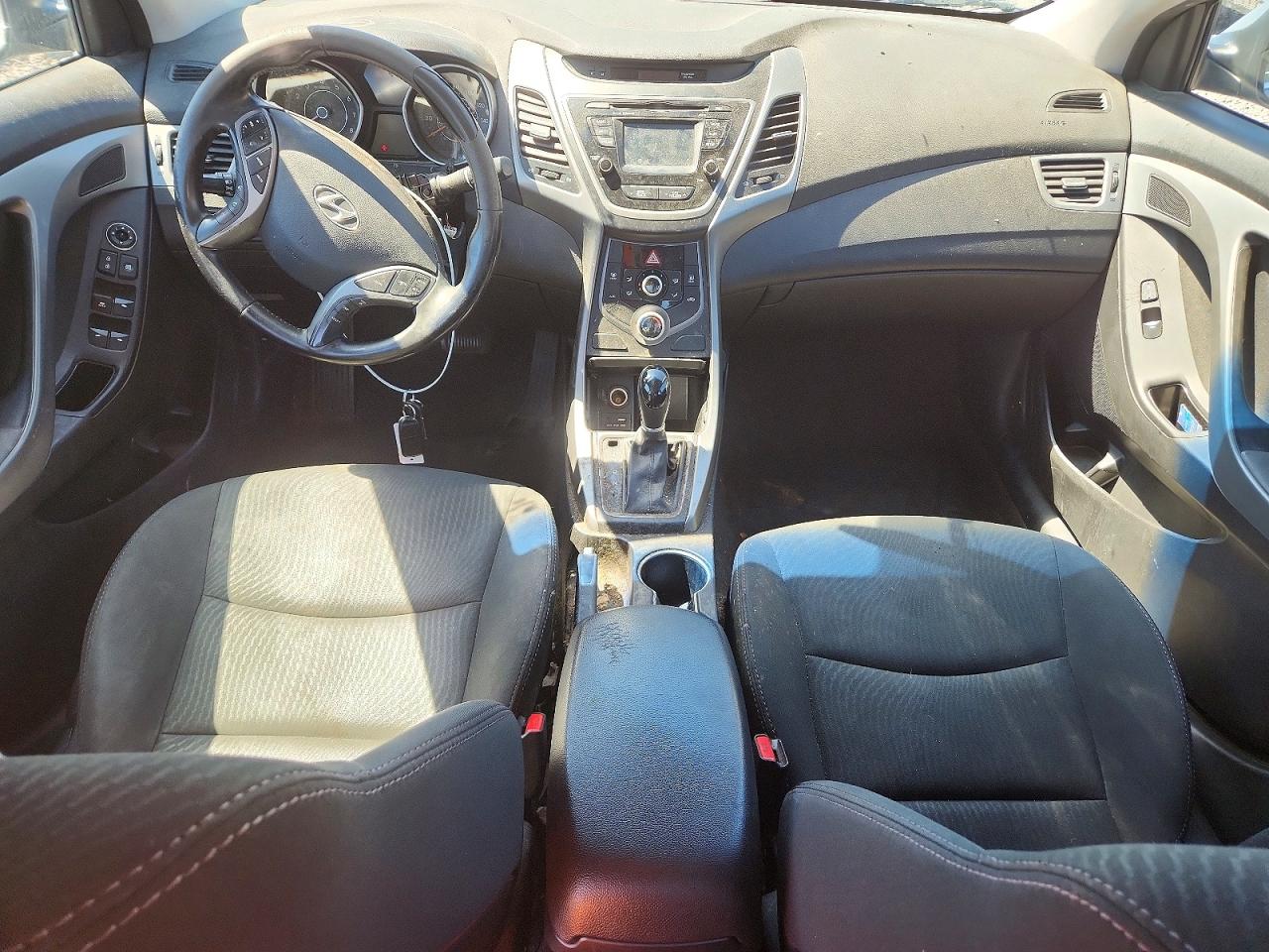 2015 Hyundai Elantra Se Silver vin: 5NPDH4AE9FH606419