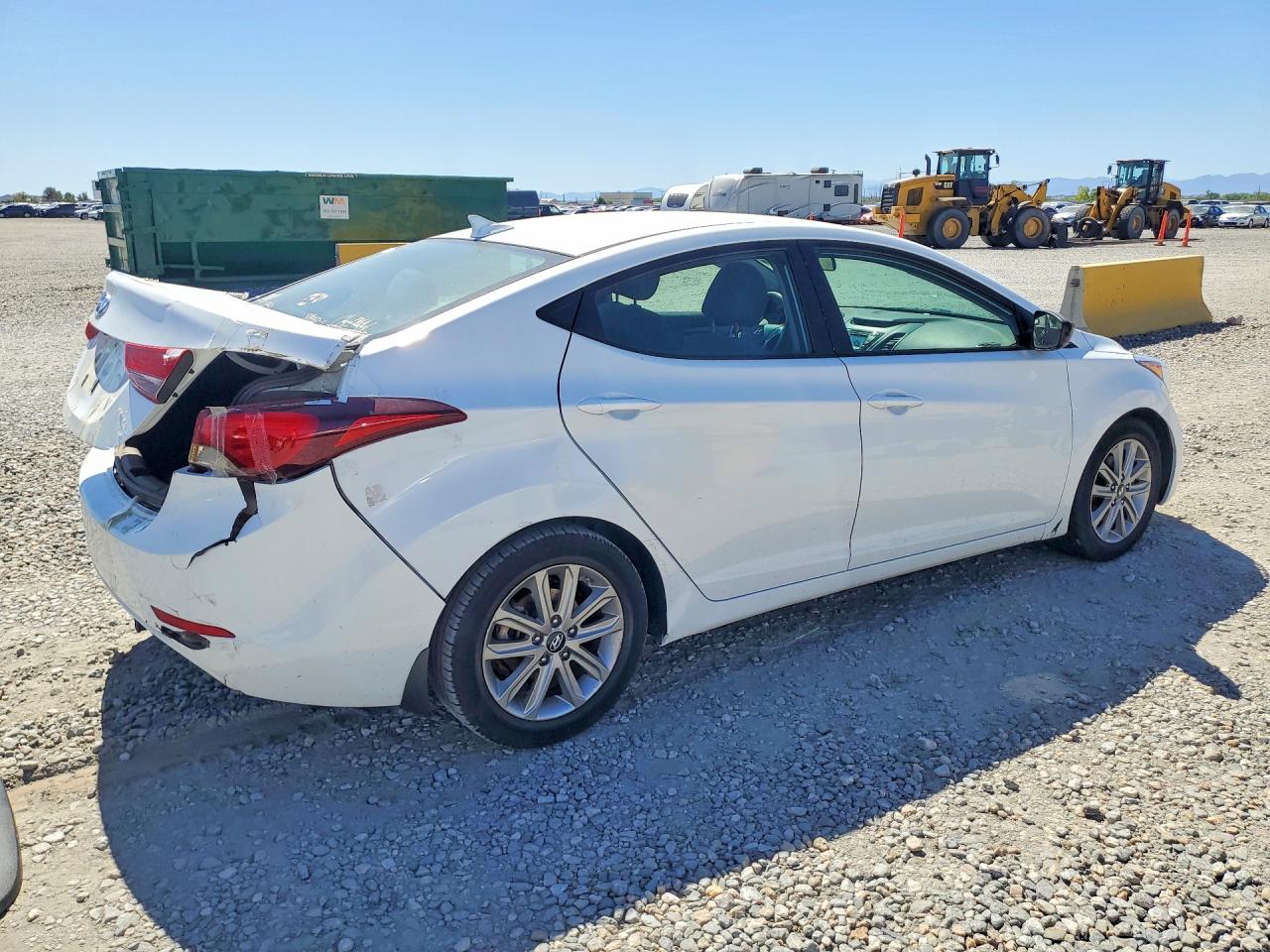 2015 Hyundai Elantra Se Белый vin: 5NPDH4AE9FH608946
