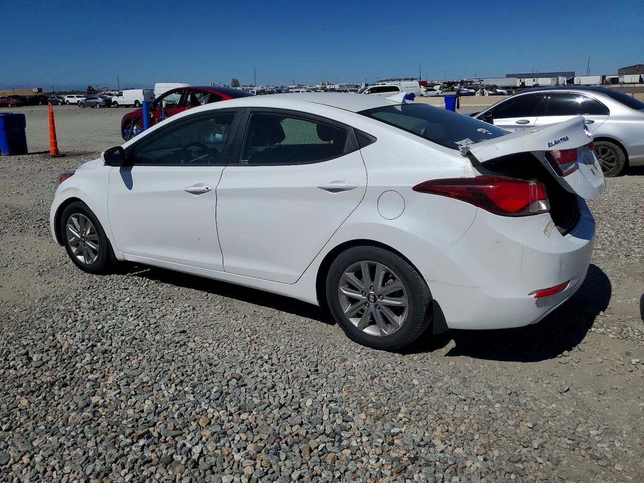 2015 Hyundai Elantra Se Белый vin: 5NPDH4AE9FH608946