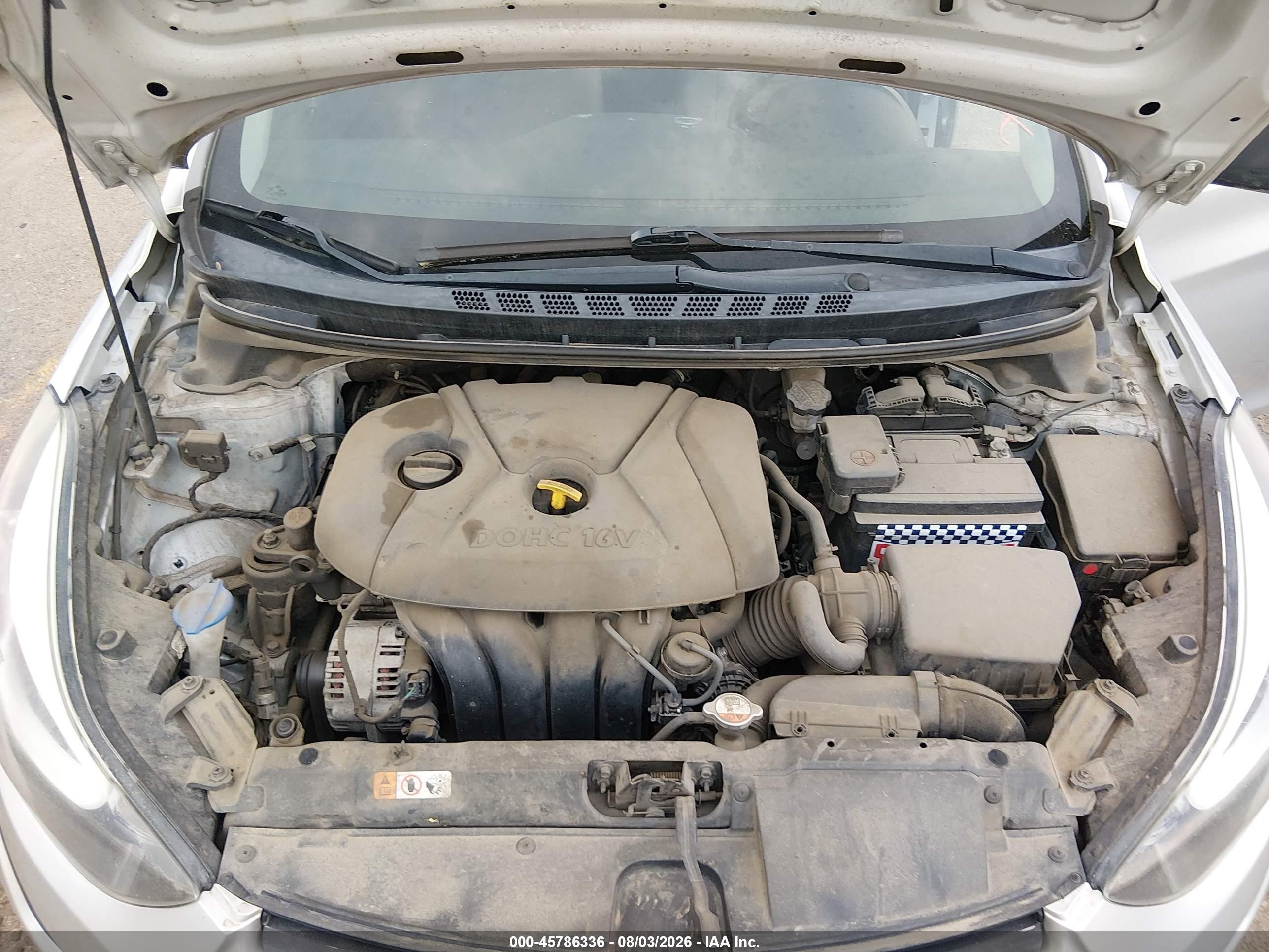 2015 Hyundai Elantra Se Серебряный vin: 5NPDH4AE9FH614777