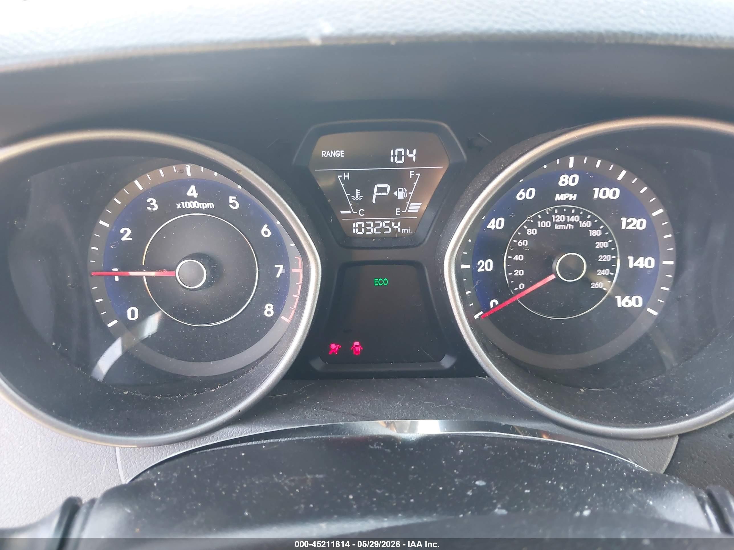 2015 Hyundai Elantra Se Blue vin: 5NPDH4AE9FH615010