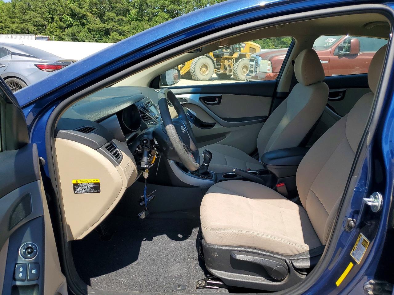 2015 Hyundai Elantra Se Blue vin: 5NPDH4AE9FH616948