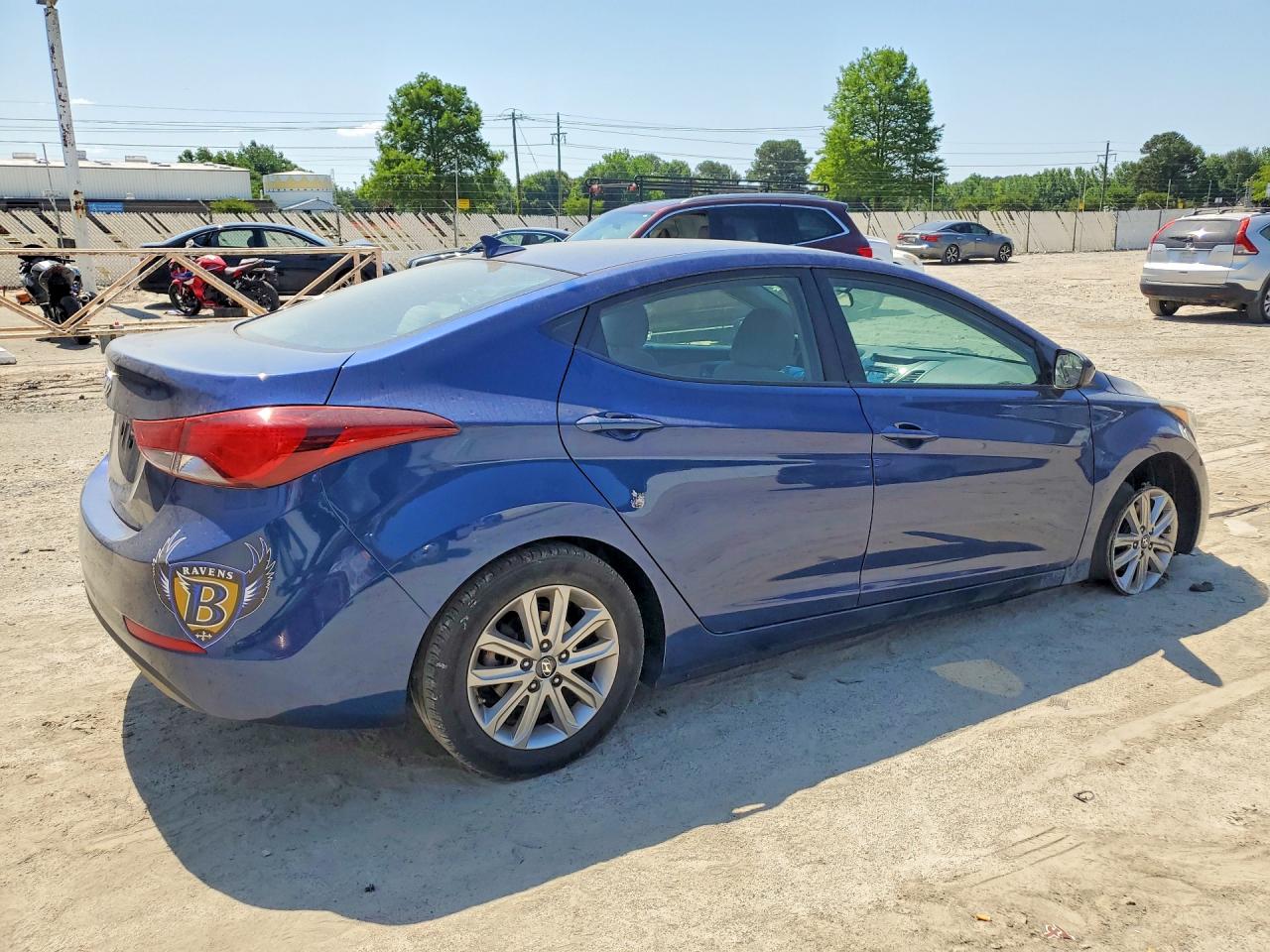 2015 Hyundai Elantra Se Blue vin: 5NPDH4AE9FH616948