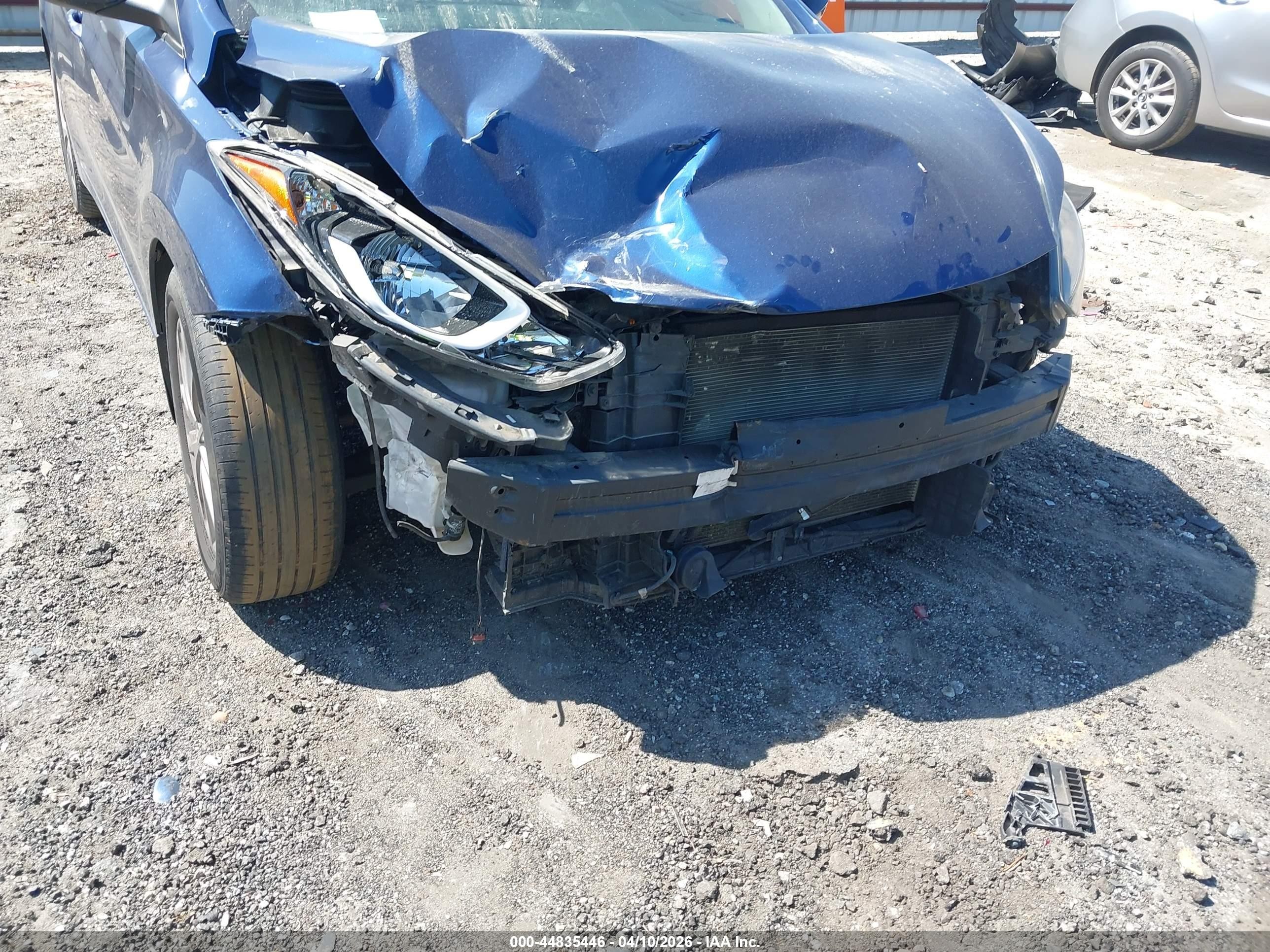 2015 Hyundai Elantra Se Синий vin: 5NPDH4AE9FH621003