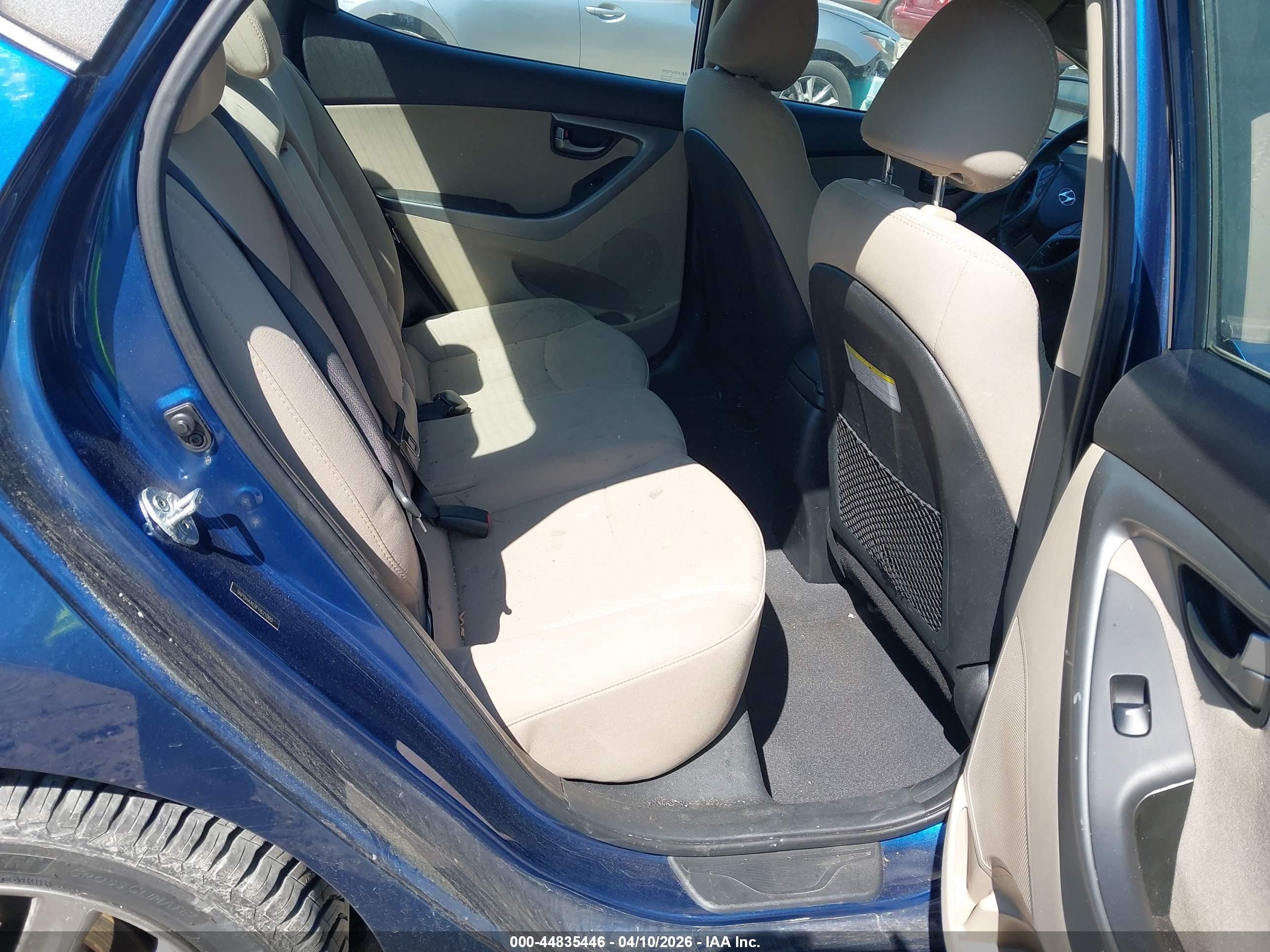 2015 Hyundai Elantra Se Синий vin: 5NPDH4AE9FH621003