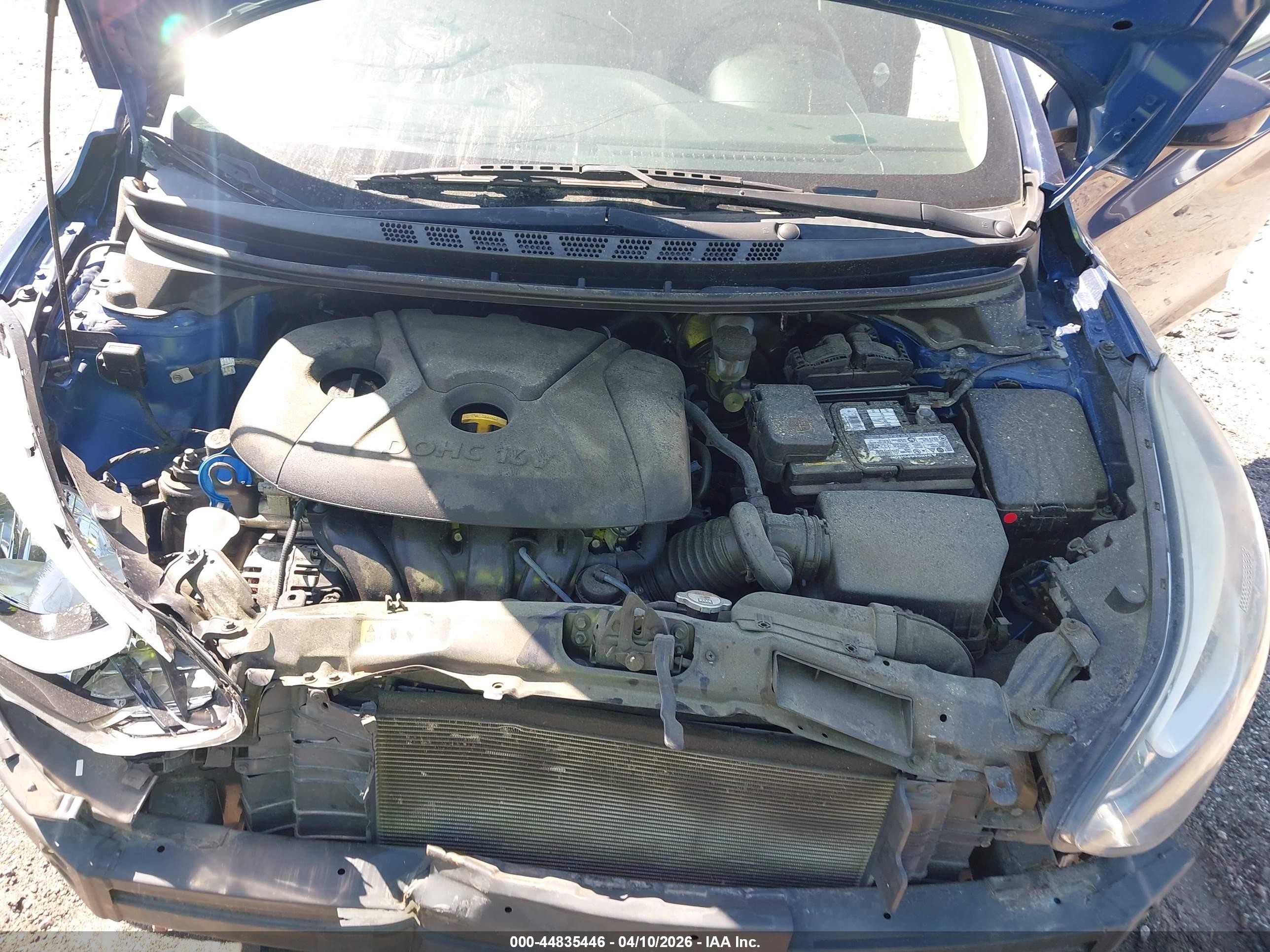 2015 Hyundai Elantra Se Синий vin: 5NPDH4AE9FH621003