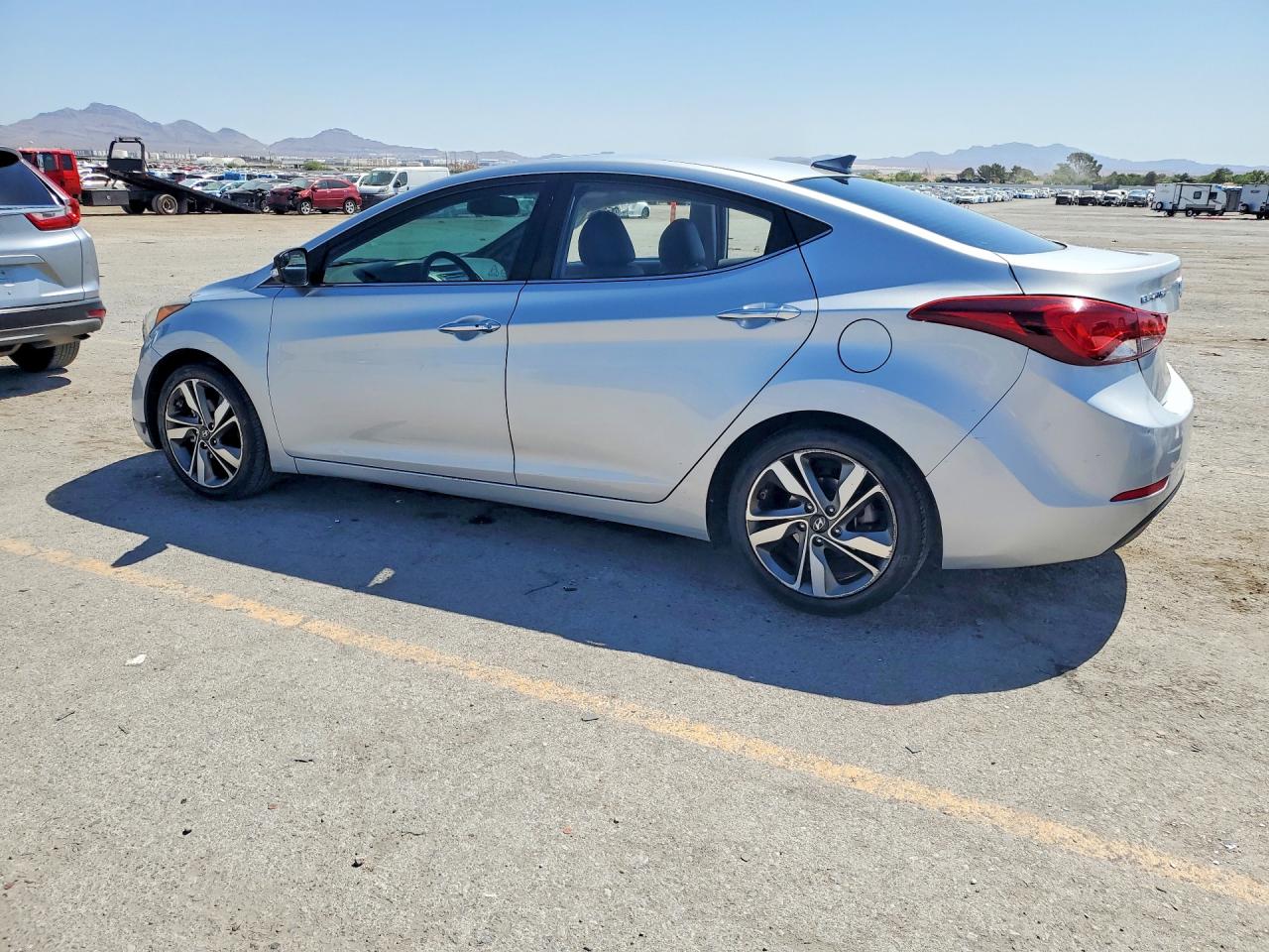 2015 Hyundai Elantra Limited Silver vin: 5NPDH4AE9FH629232