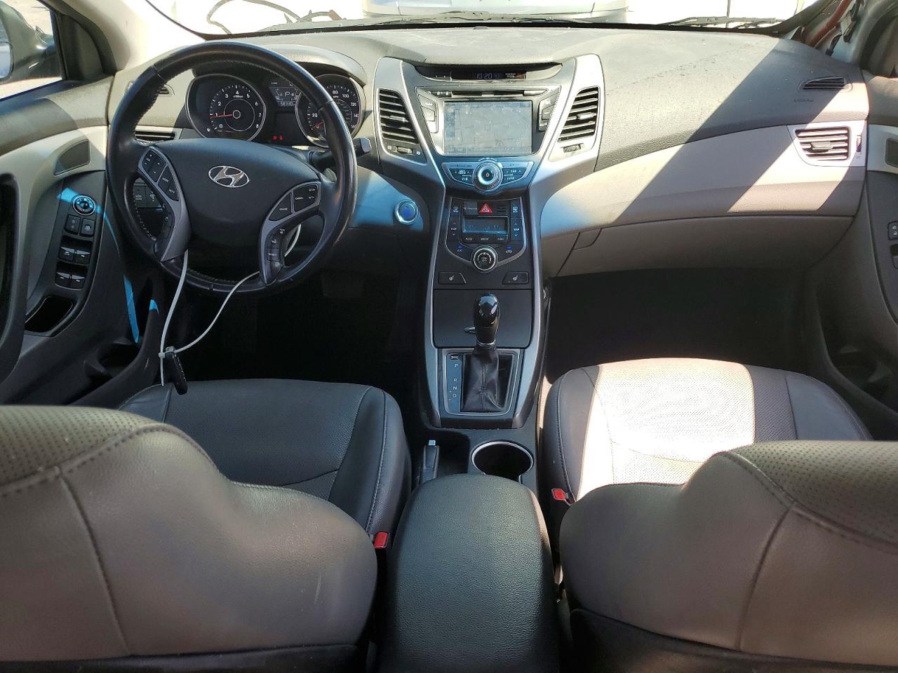 2015 Hyundai Elantra Limited Silver vin: 5NPDH4AE9FH629232