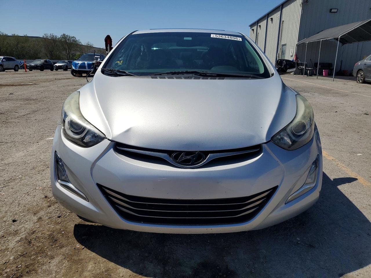 2015 Hyundai Elantra Limited Silver vin: 5NPDH4AE9FH629232