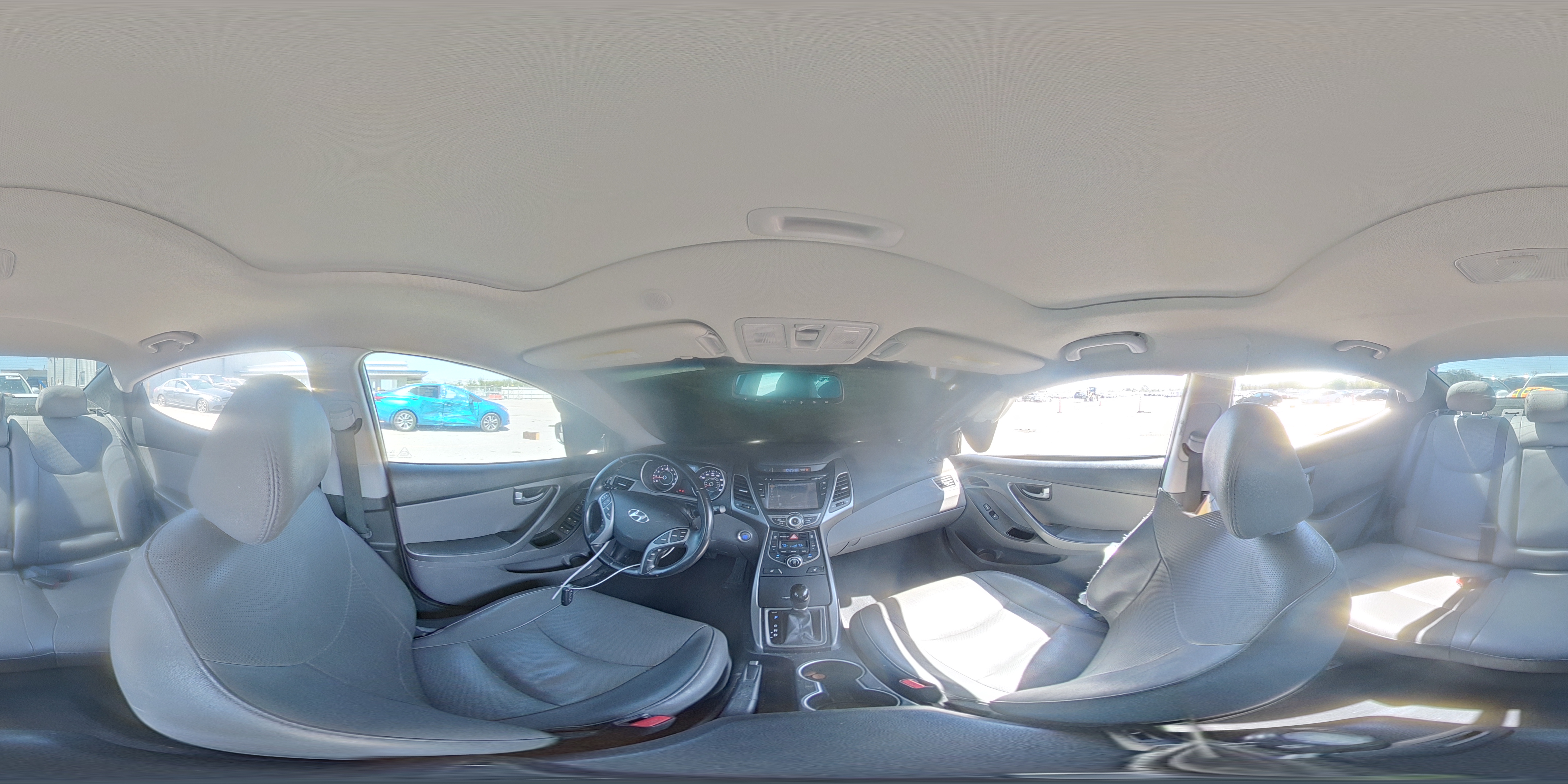 2015 Hyundai Elantra Limited Silver vin: 5NPDH4AE9FH629232