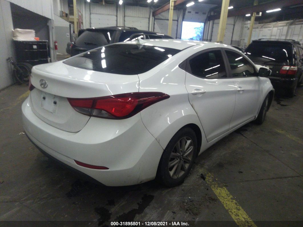 2015 Hyundai Elantra Se Белый vin: 5NPDH4AE9FH636651