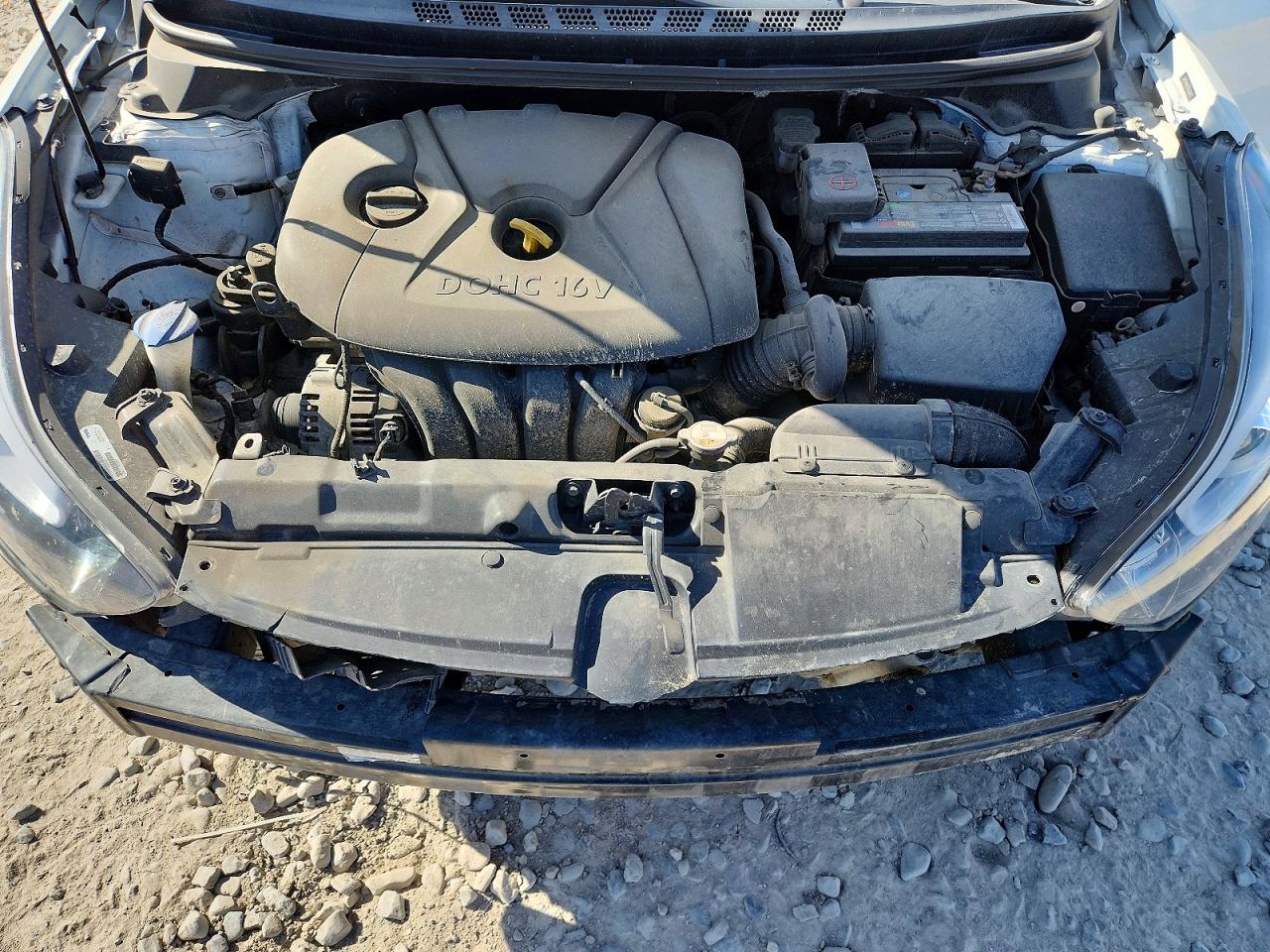 2015 Hyundai Elantra Se Белый vin: 5NPDH4AE9FH636651