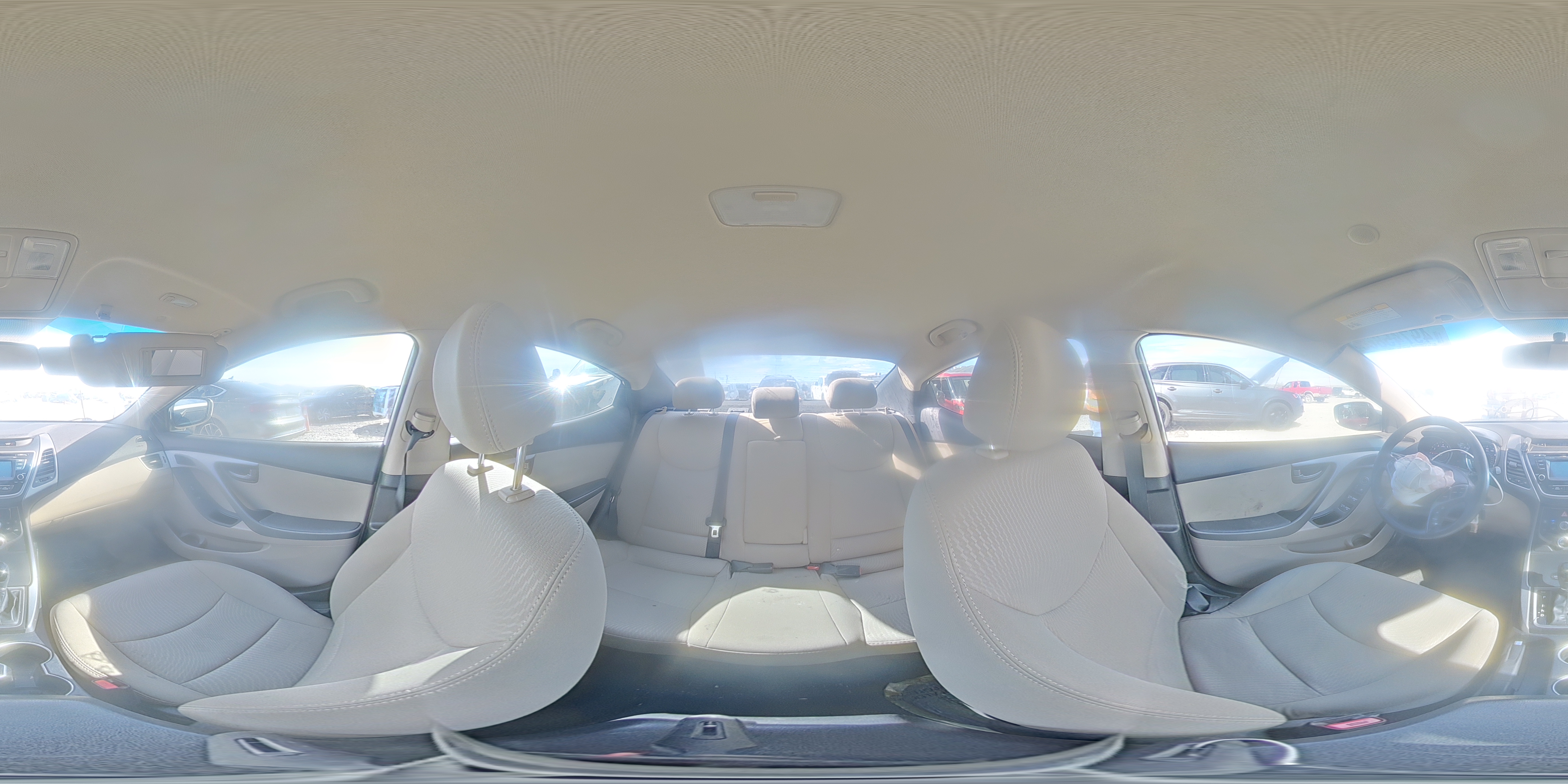 2015 Hyundai Elantra Se Белый vin: 5NPDH4AE9FH636651